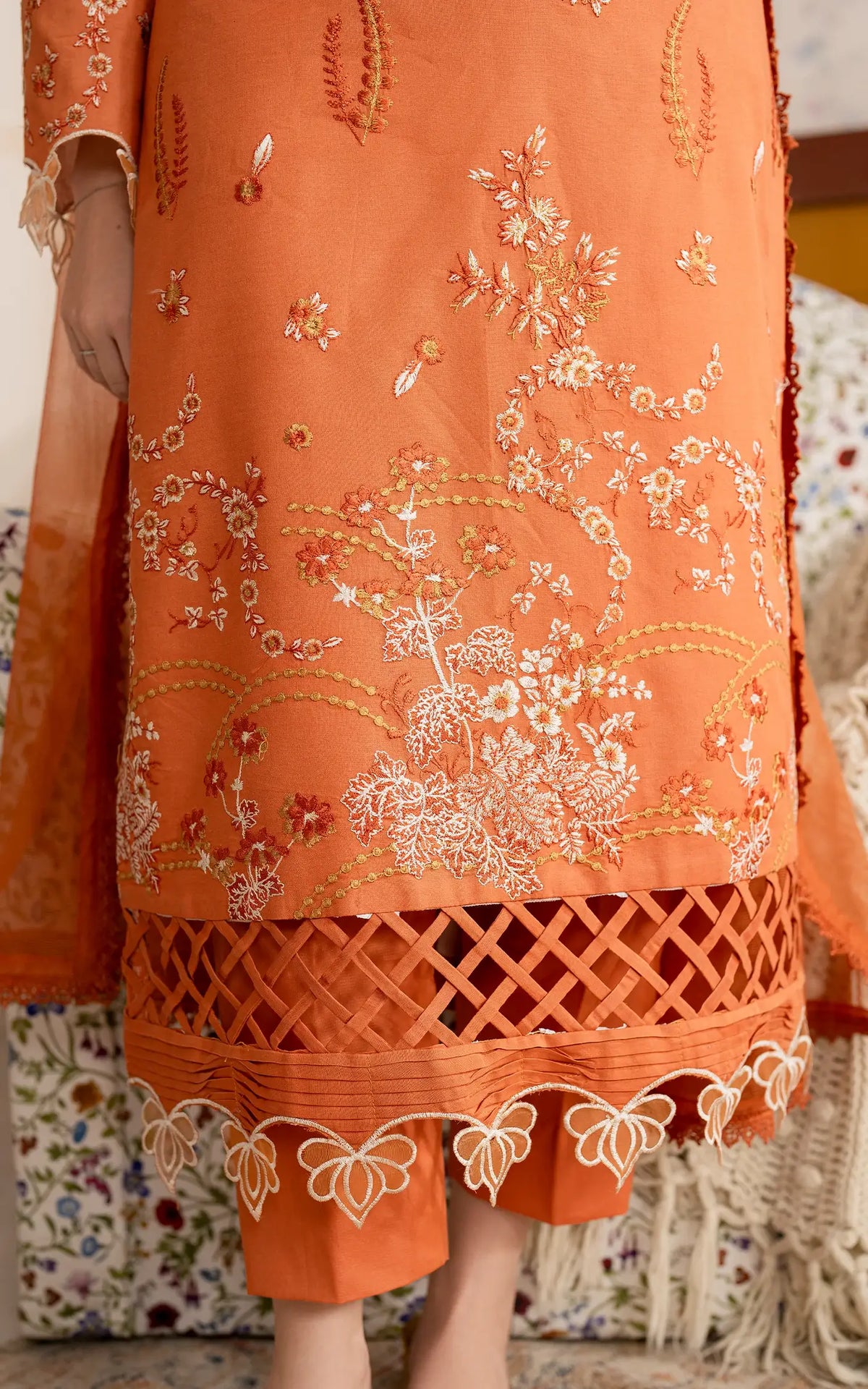 Nargis (MVL25-19) | Unstitched Summer - Shop Now at Asifa and Nabeel