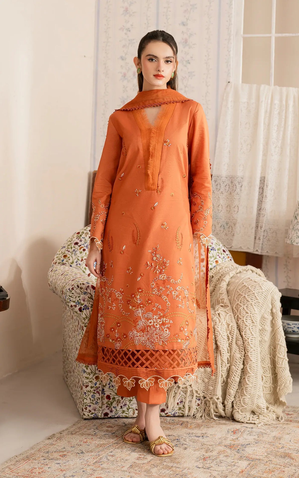 Nargis (MVL25-19) | Unstitched Summer - Shop Now at Asifa and Nabeel