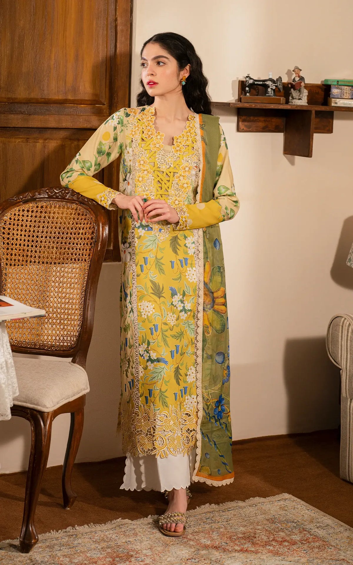 Nimbu Pani (MVL25-04) | Unstitched Summer - Shop Now at Asifa and Nabeel