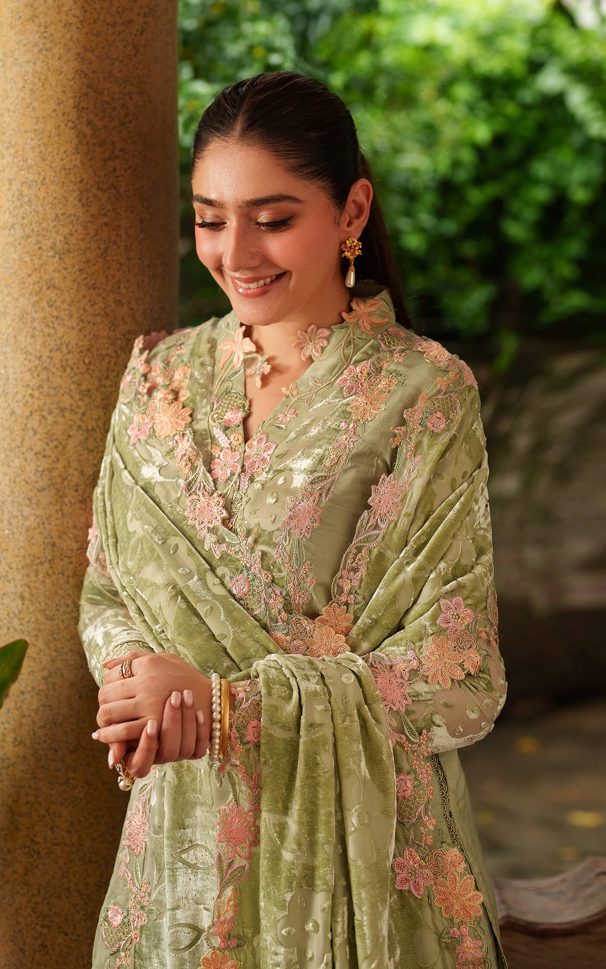 Noir LWC25-04 | 3pcs Embroidered Stitched Suit - Shop Now at Asifa and Nabeel