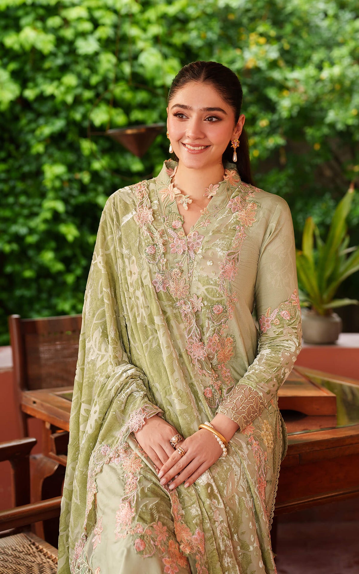 Noir LWC25-04 | 3pcs Embroidered Unstitched Winter - Shop Now at Asifa and Nabeel