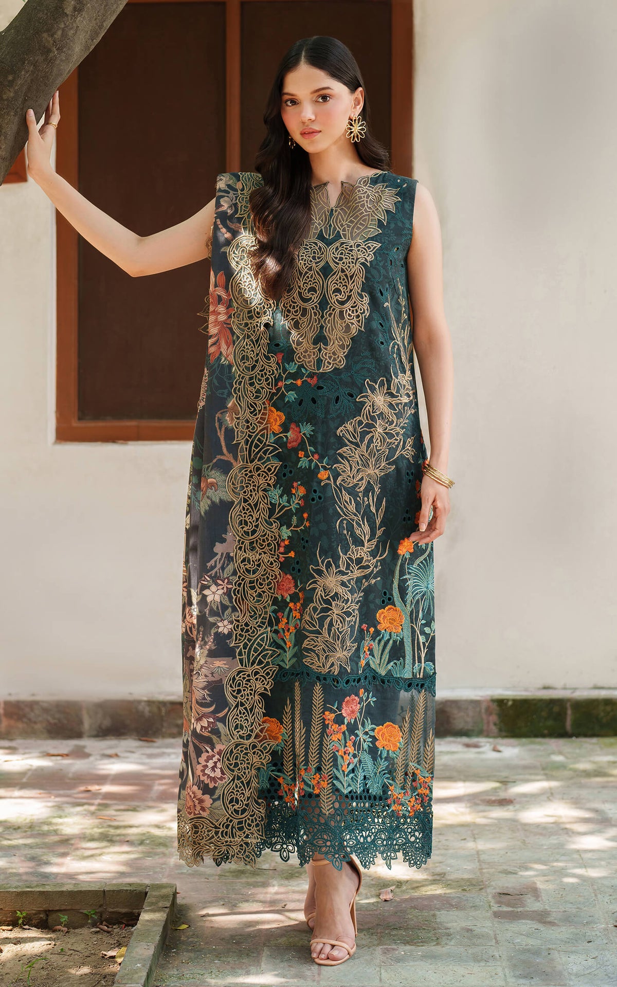 Nora LWC25-01 | 3pcs Embroidered Unstitched Winter - Shop Now at Asifa and Nabeel