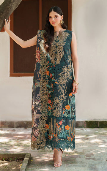 Nora LWC25-01 | 3pcs Embroidered Unstitched Winter - Shop Now at Asifa and Nabeel