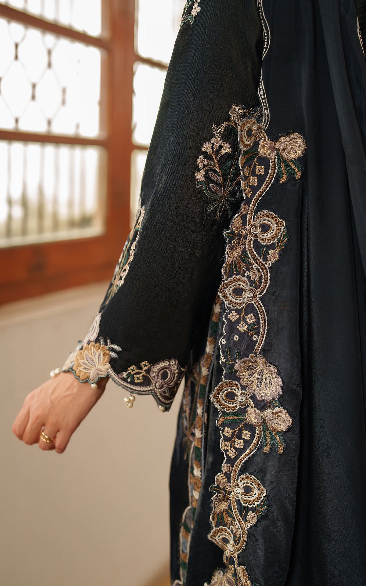 Opal LWC25-07 | 3pcs Embroidered Unstitched Winter - Shop Now at Asifa and Nabeel