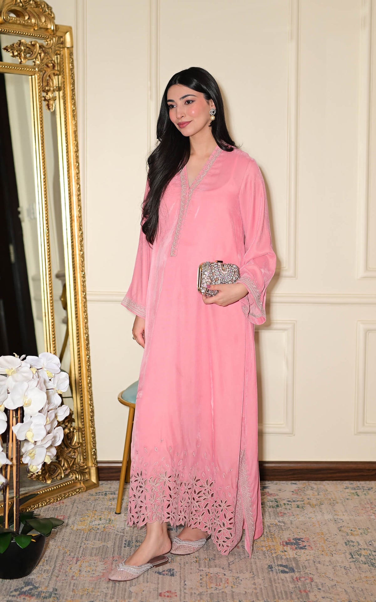 Rose Seira Kaftan - Shop Now at Asifa and Nabeel