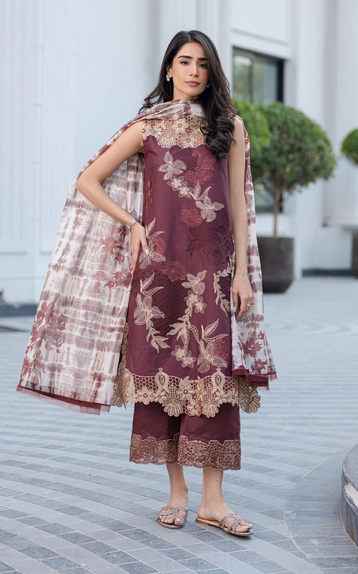 SHEEN (RRL-04) | Unstitched Lawn’24 - Shop Now at Asifa and Nabeel
