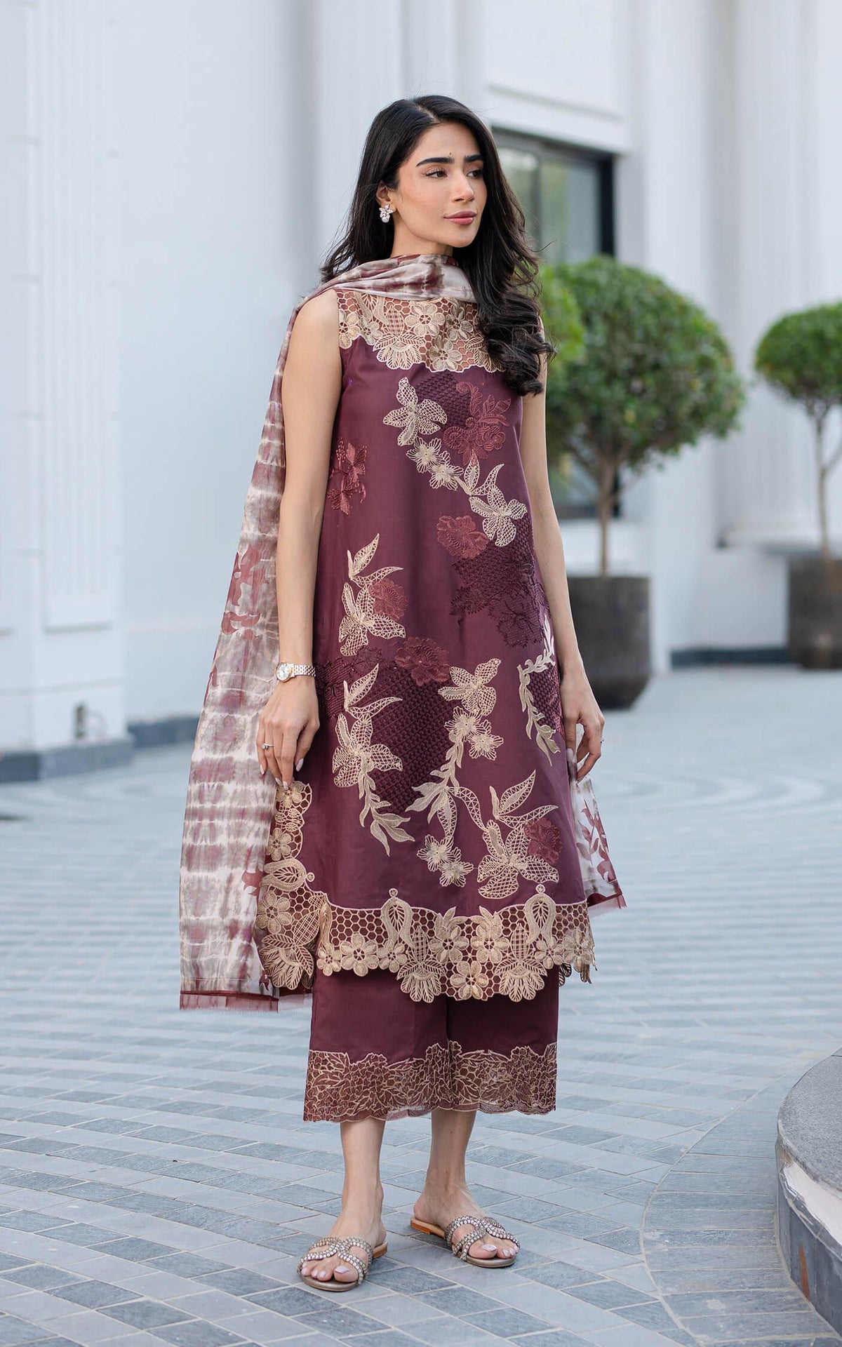SHEEN (RRL-04) | Unstitched Lawn’24 - Shop Now at Asifa and Nabeel