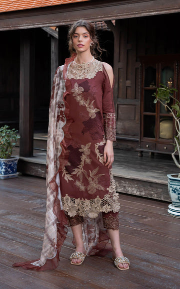 SHEEN (RRL-04) | Unstitched Lawn’24 - Shop Now at Asifa and Nabeel