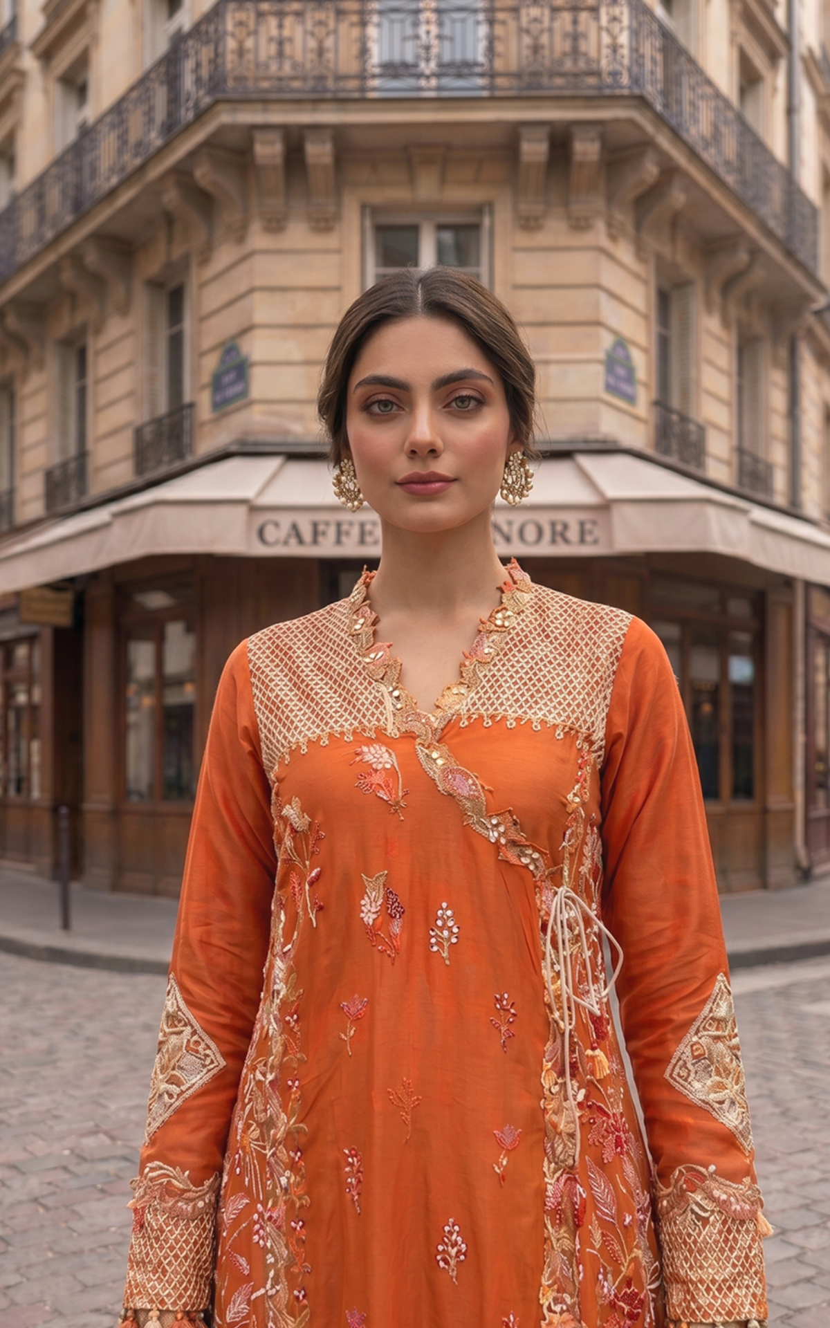Coral Fusion (SL26-06) | 3pcs Embroidered Stitched Summer