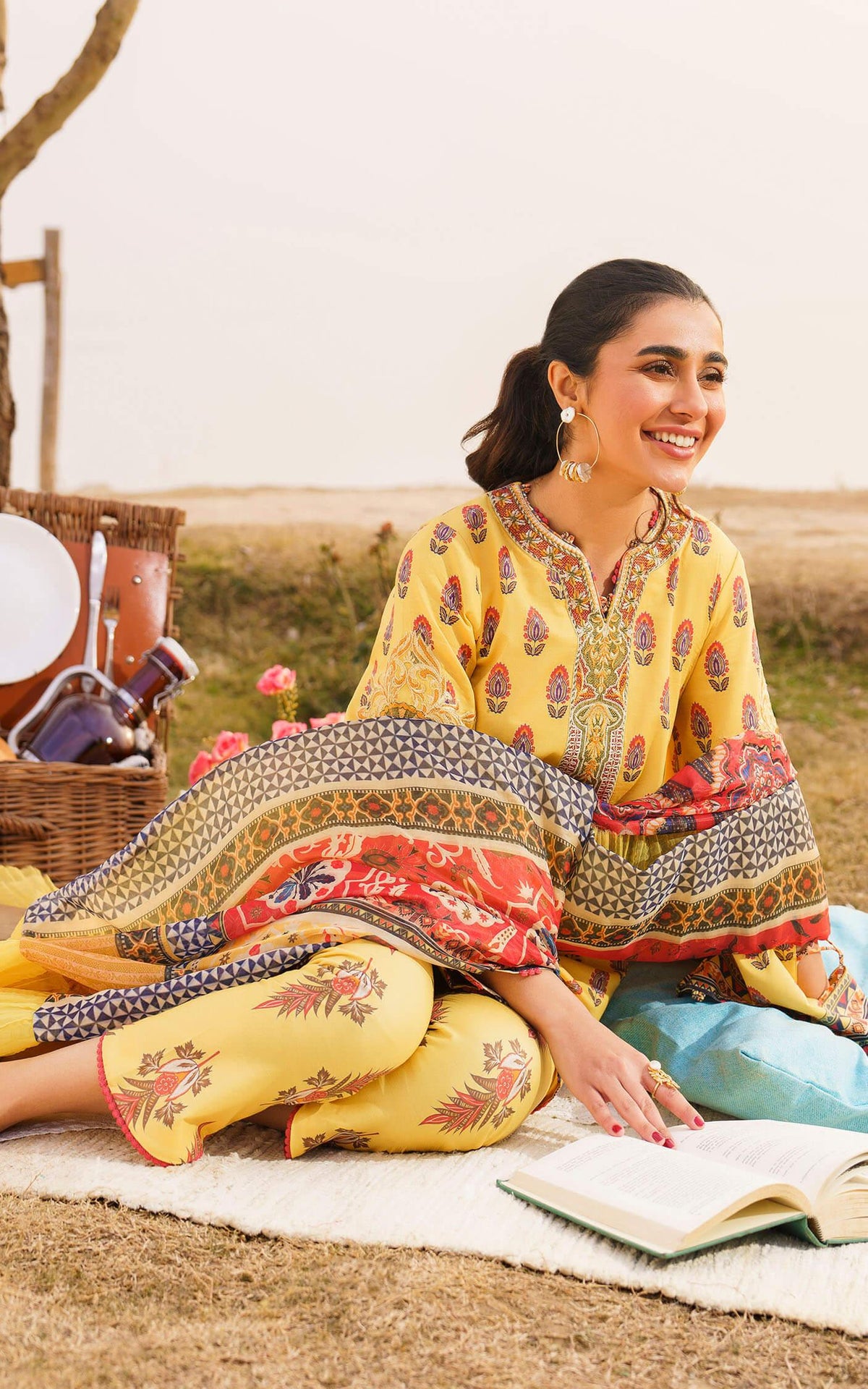 SONNET-U141M004 | Unstitched Lawn - Shop Now at Asifa and Nabeel