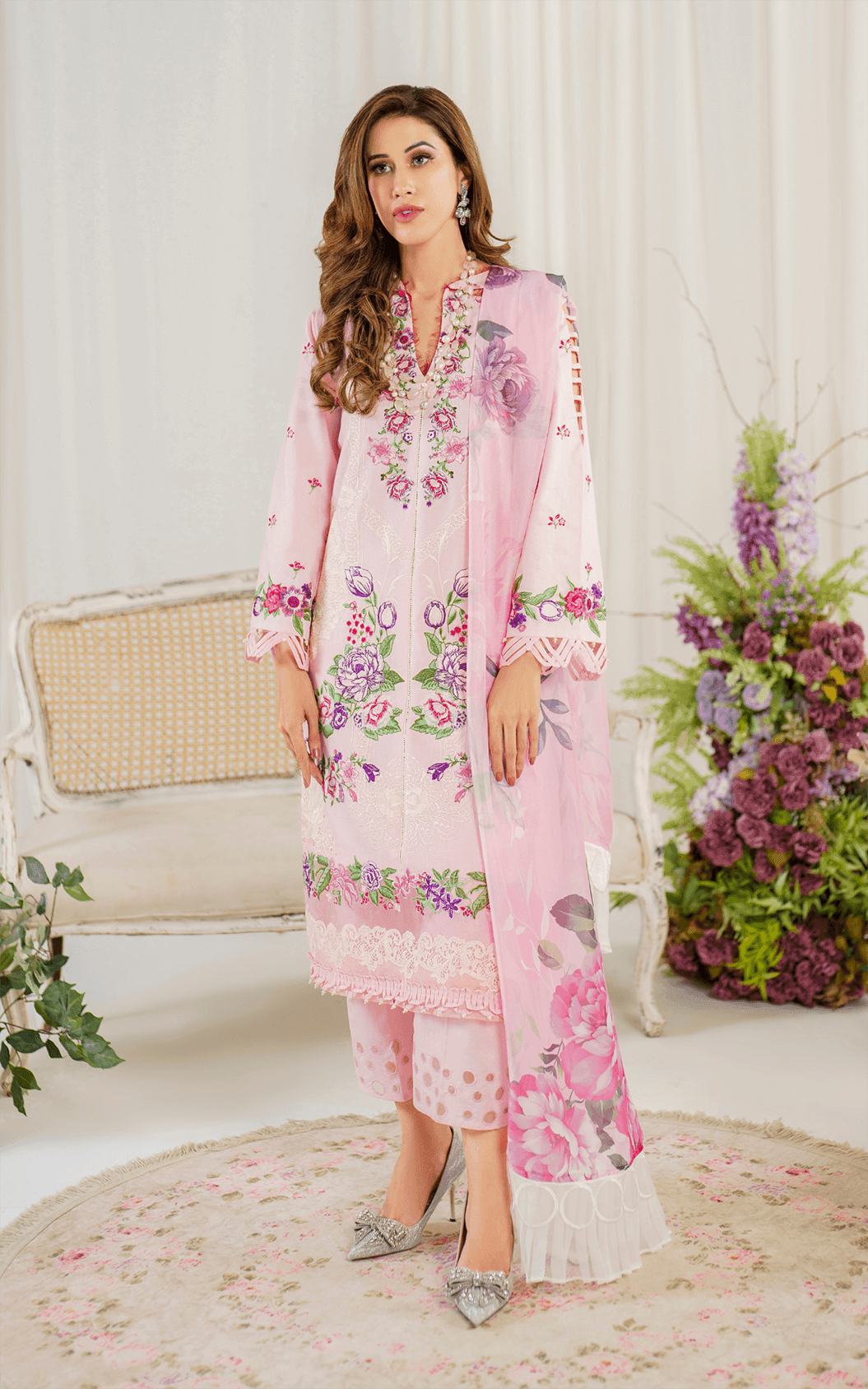 Sedum (PP-9) | Unstitched Lawn - Shop Now at Asifa and Nabeel