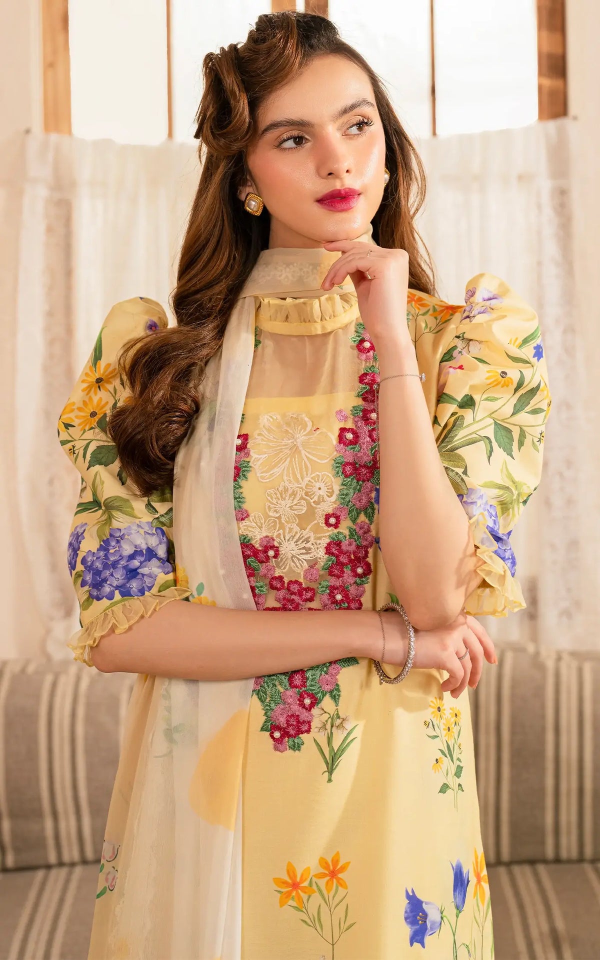 Sehar (MVL25-03) | Unstitched Summer - Shop Now at Asifa and Nabeel