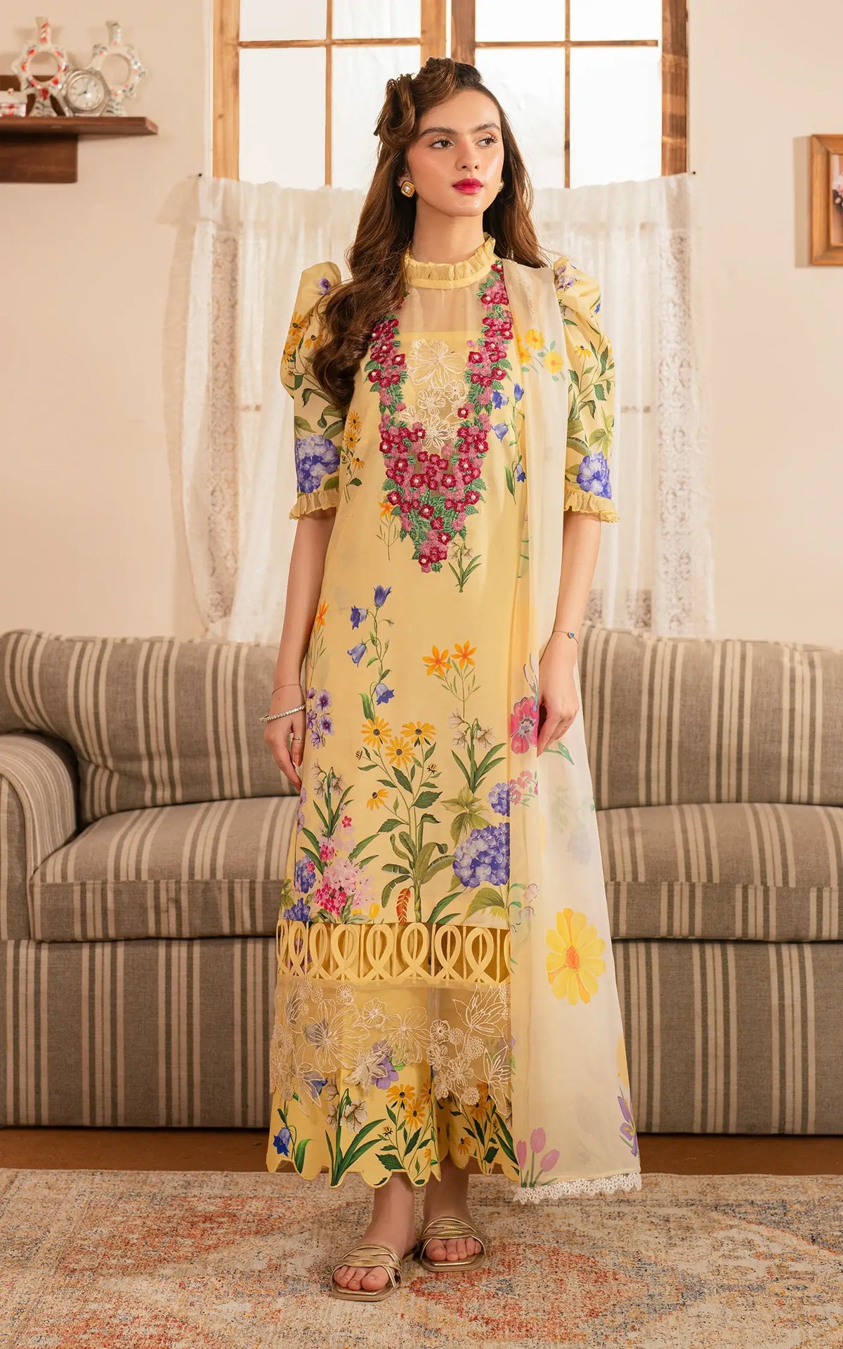 Sehar (MVL25-03) | Unstitched Summer - Shop Now at Asifa and Nabeel