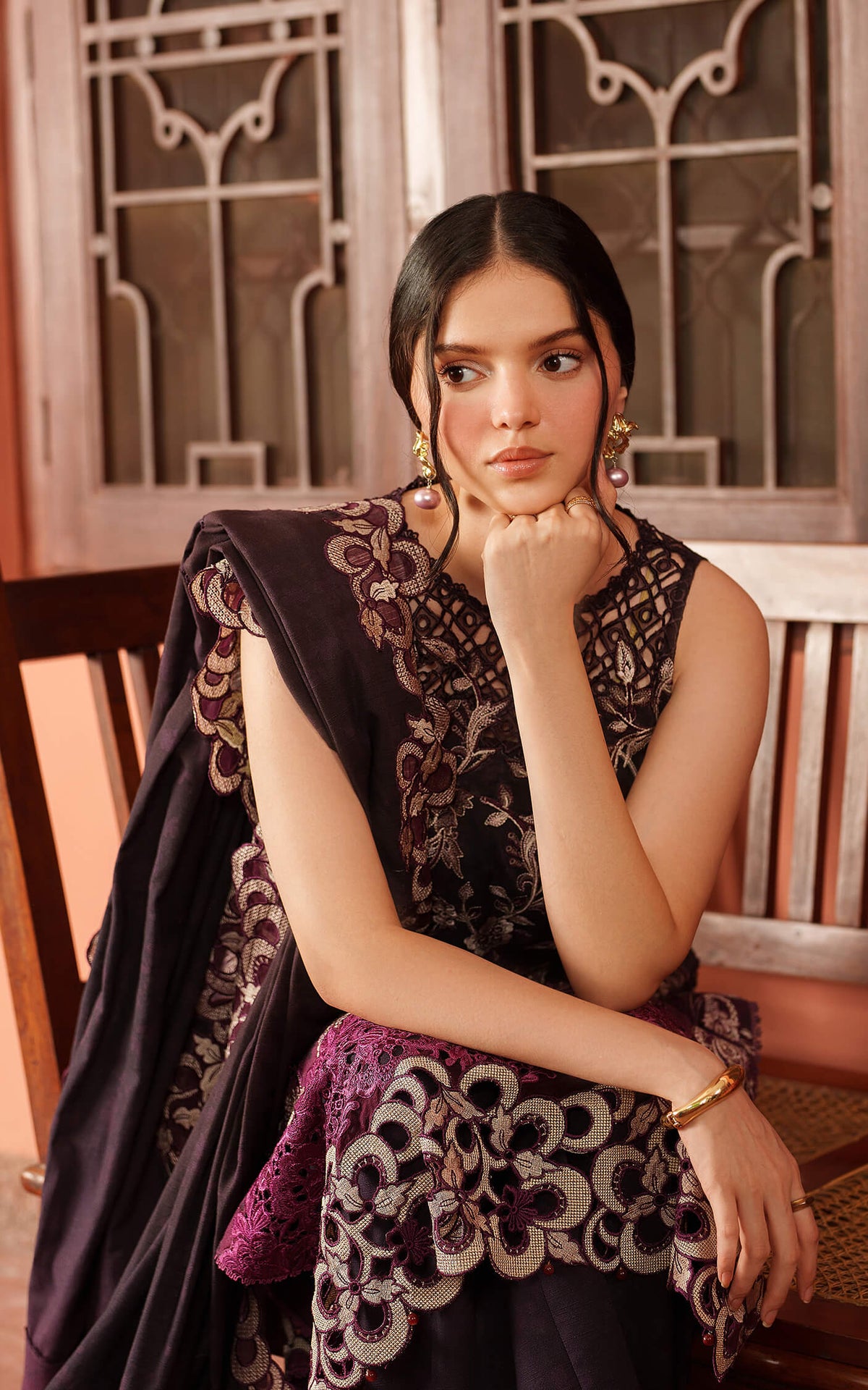 Siera LWC25-09 | 3pcs Embroidered Stitched Suit - Shop Now at Asifa and Nabeel
