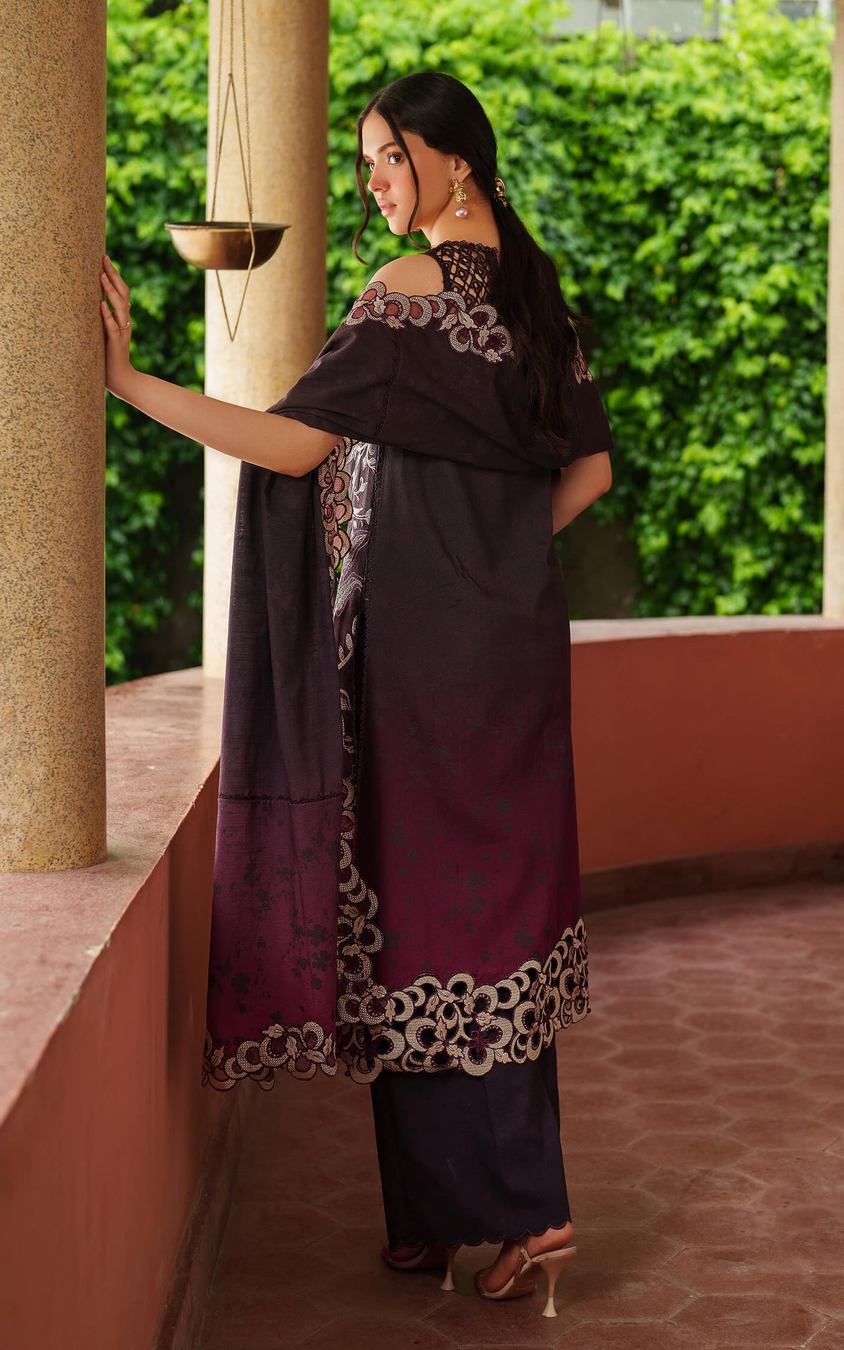 Siera LWC25-09 | 3pcs Embroidered Stitched Suit - Shop Now at Asifa and Nabeel