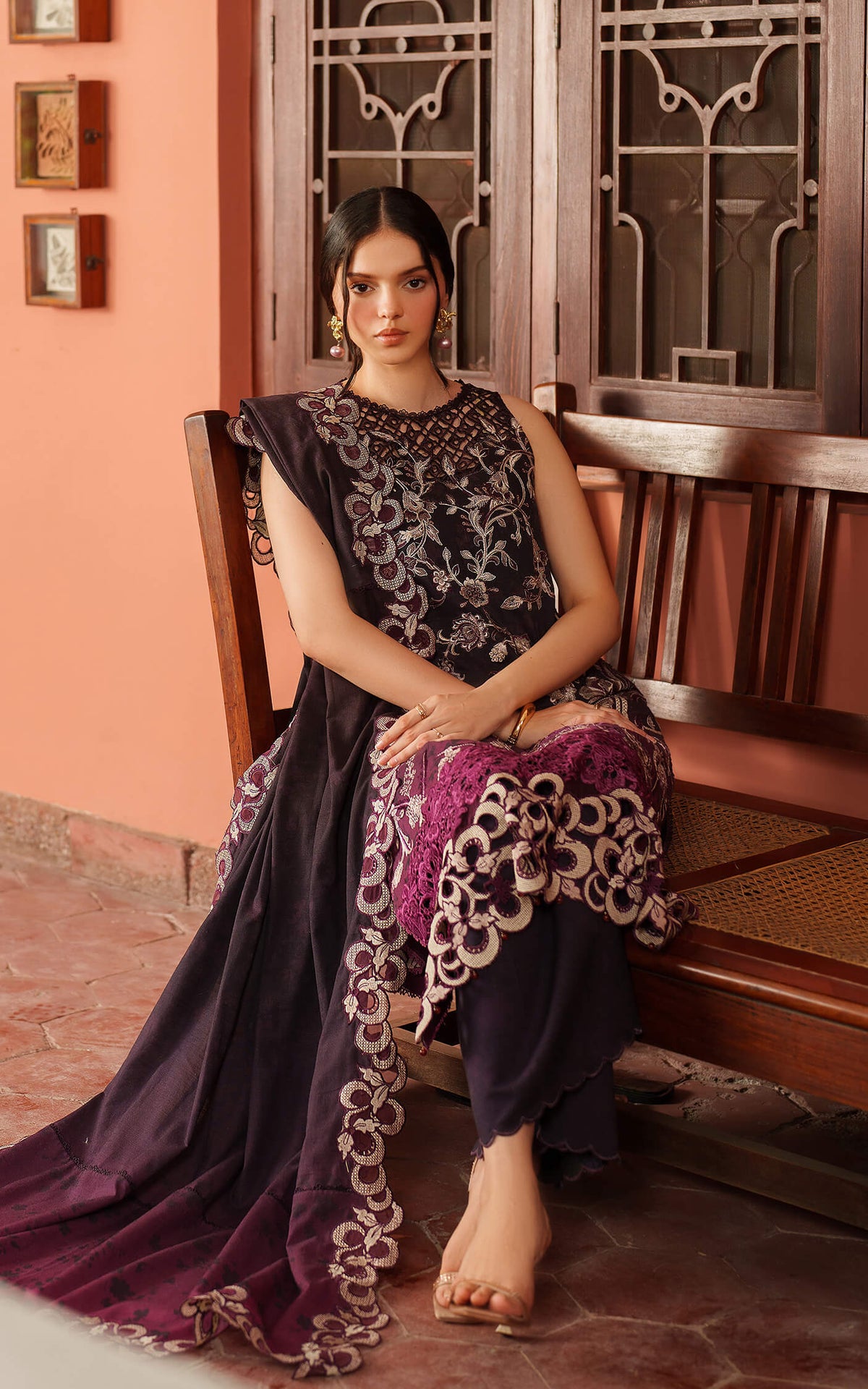 Siera LWC25-09 | 3pcs Embroidered Unstitched Winter - Shop Now at Asifa and Nabeel
