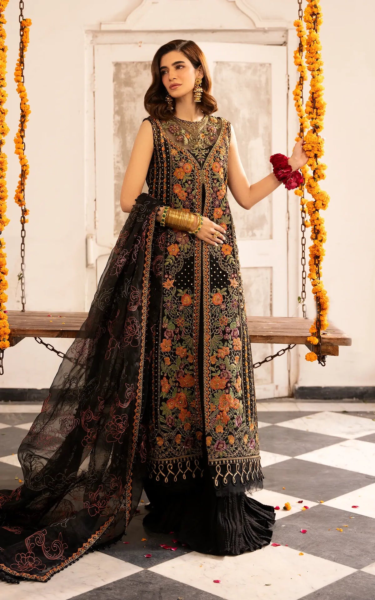 Sitara-(SEF25-03) | Unstitched Festive - Shop Now at Asifa and Nabeel