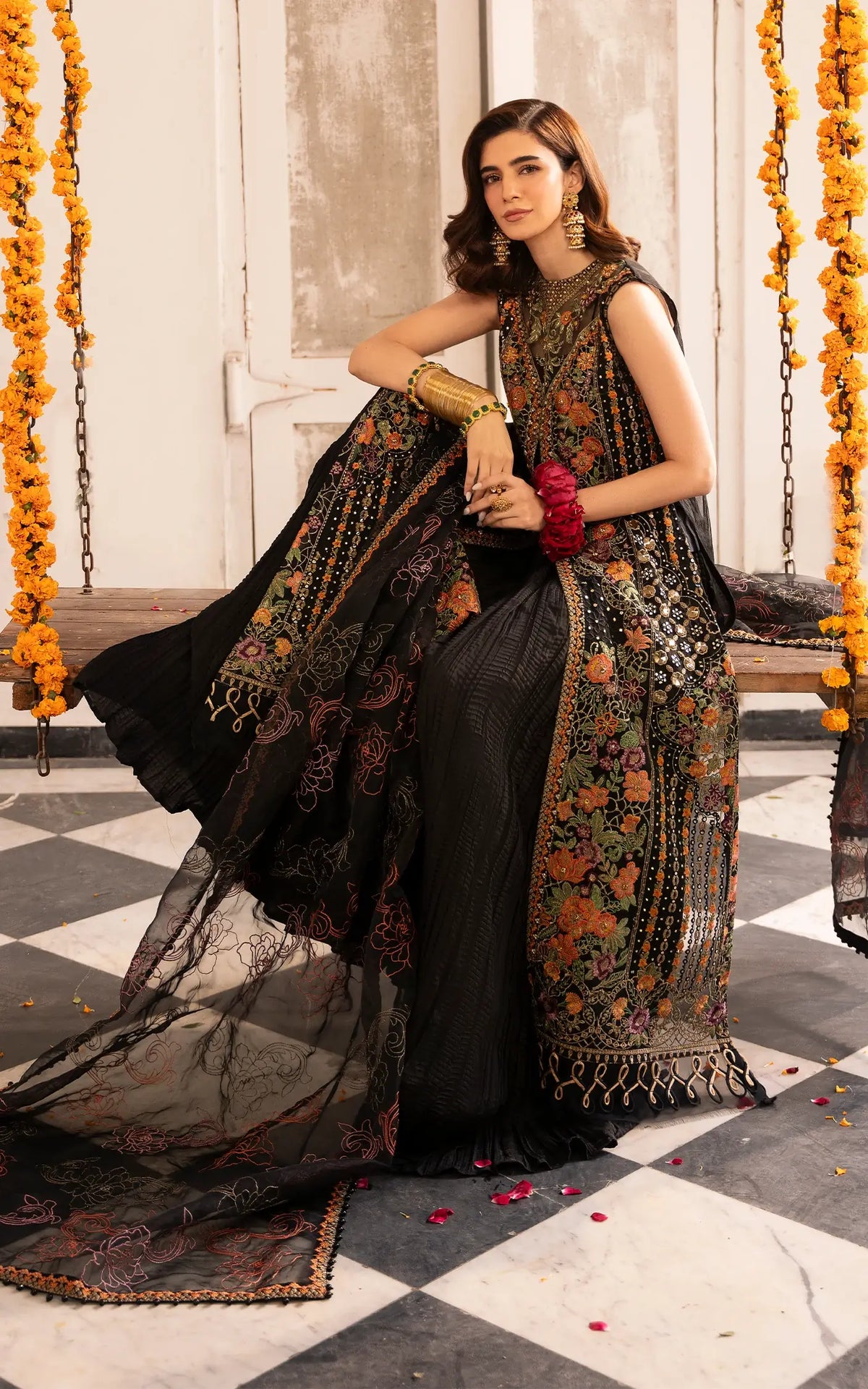 Sitara-(SEF25-03) | Unstitched Festive - Shop Now at Asifa and Nabeel
