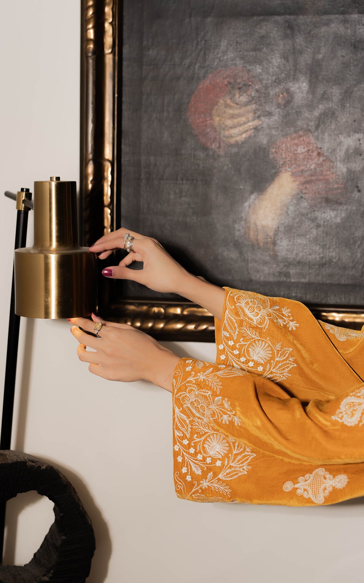 Sunset Velvet Ensemble - Shop Now at Asifa and Nabeel