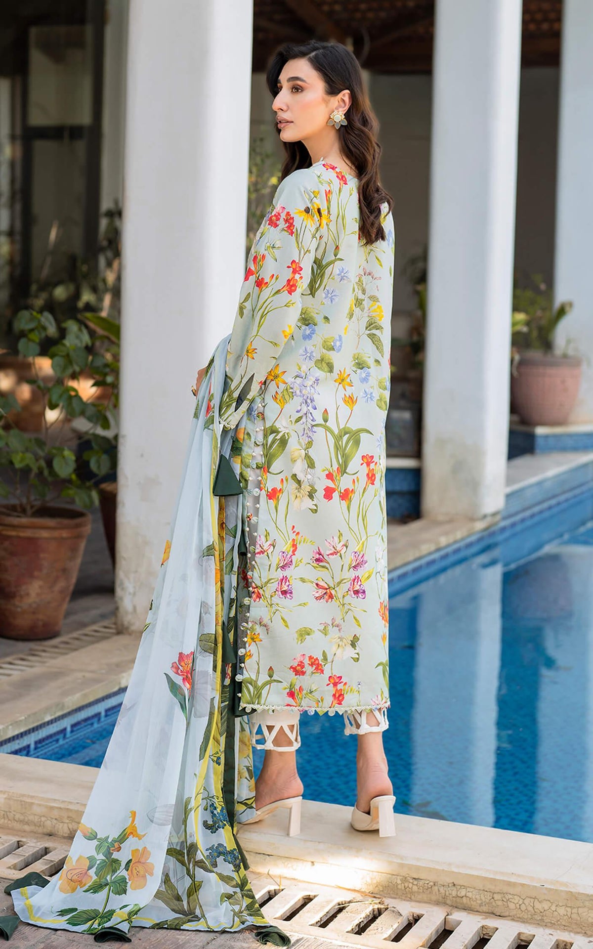 Suroor MK-04 | Unstitched Lawn - Shop Now at Asifa and Nabeel
