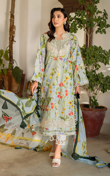 Suroor MK-04 | Unstitched Lawn - Shop Now at Asifa and Nabeel