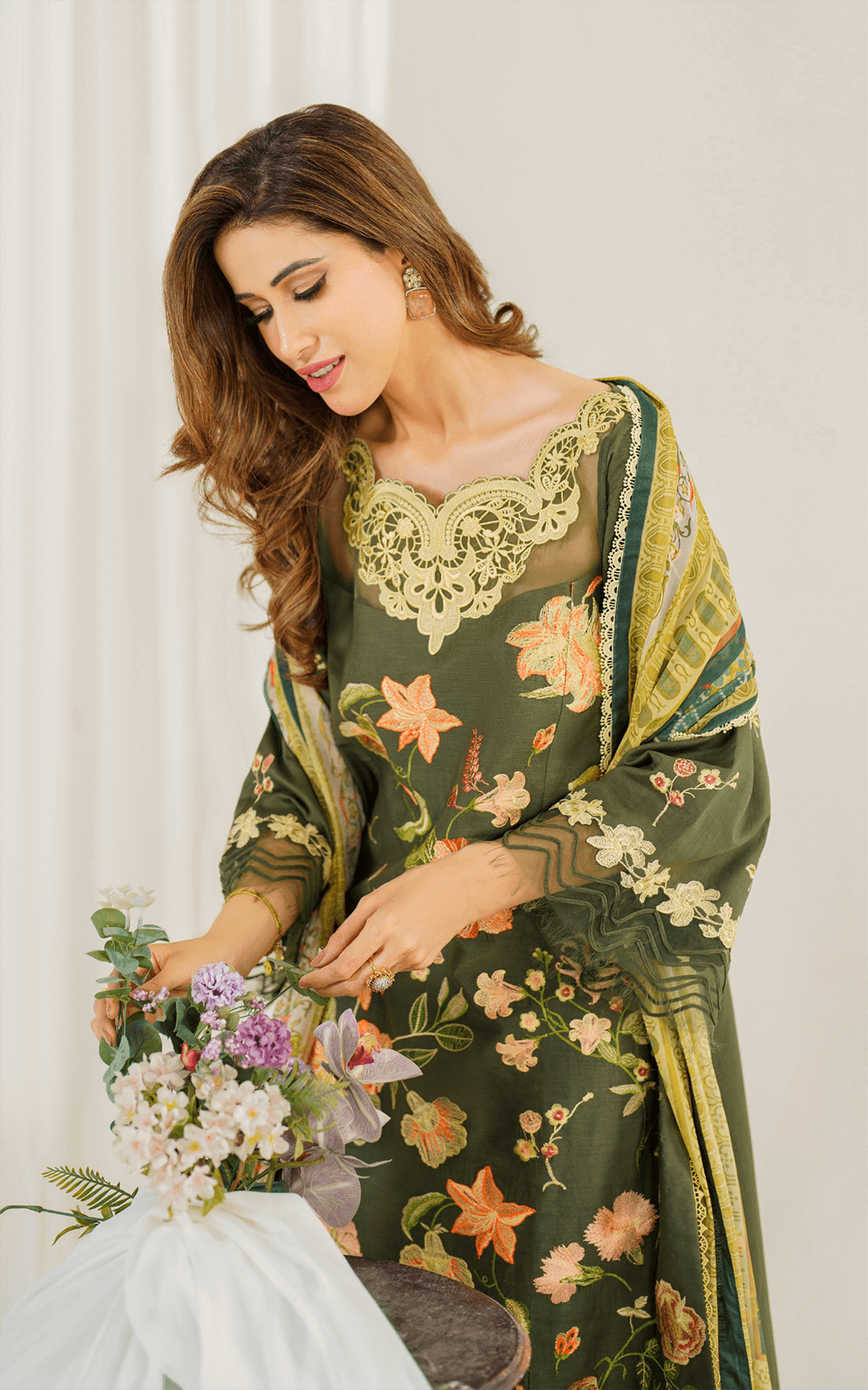Sweet Pea (PP-6) | Unstitched Lawn - Shop Now at Asifa and Nabeel