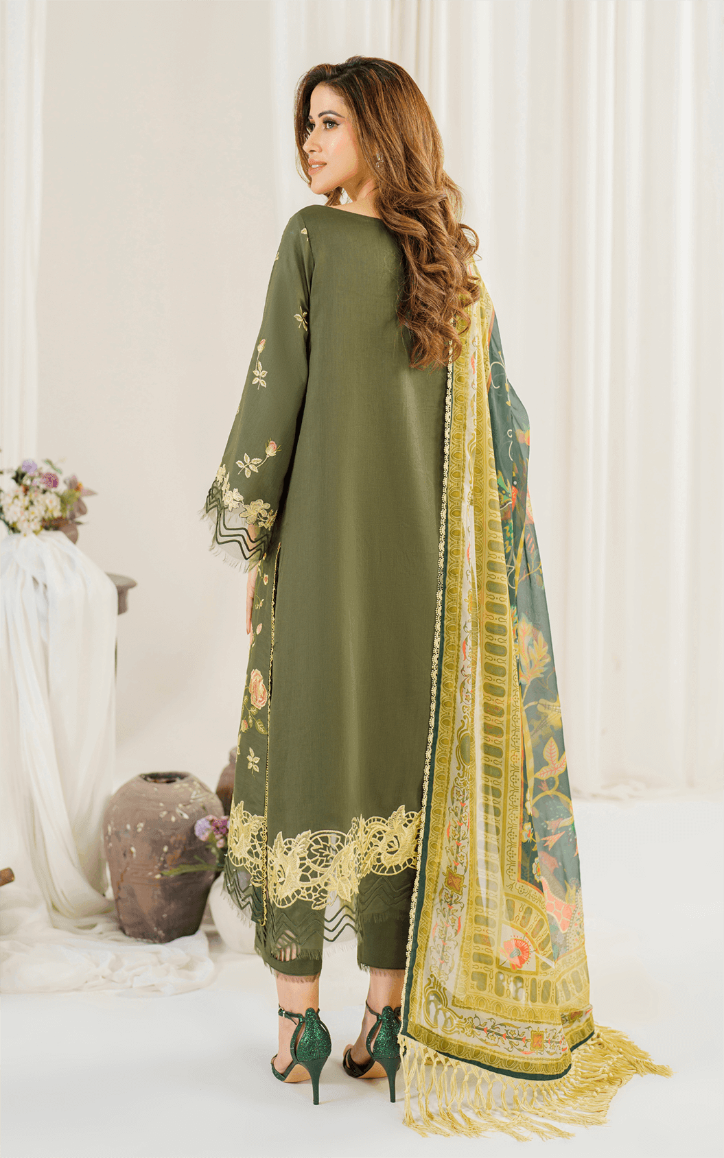 Sweet Pea (PP-6) | Unstitched Lawn - Shop Now at Asifa and Nabeel