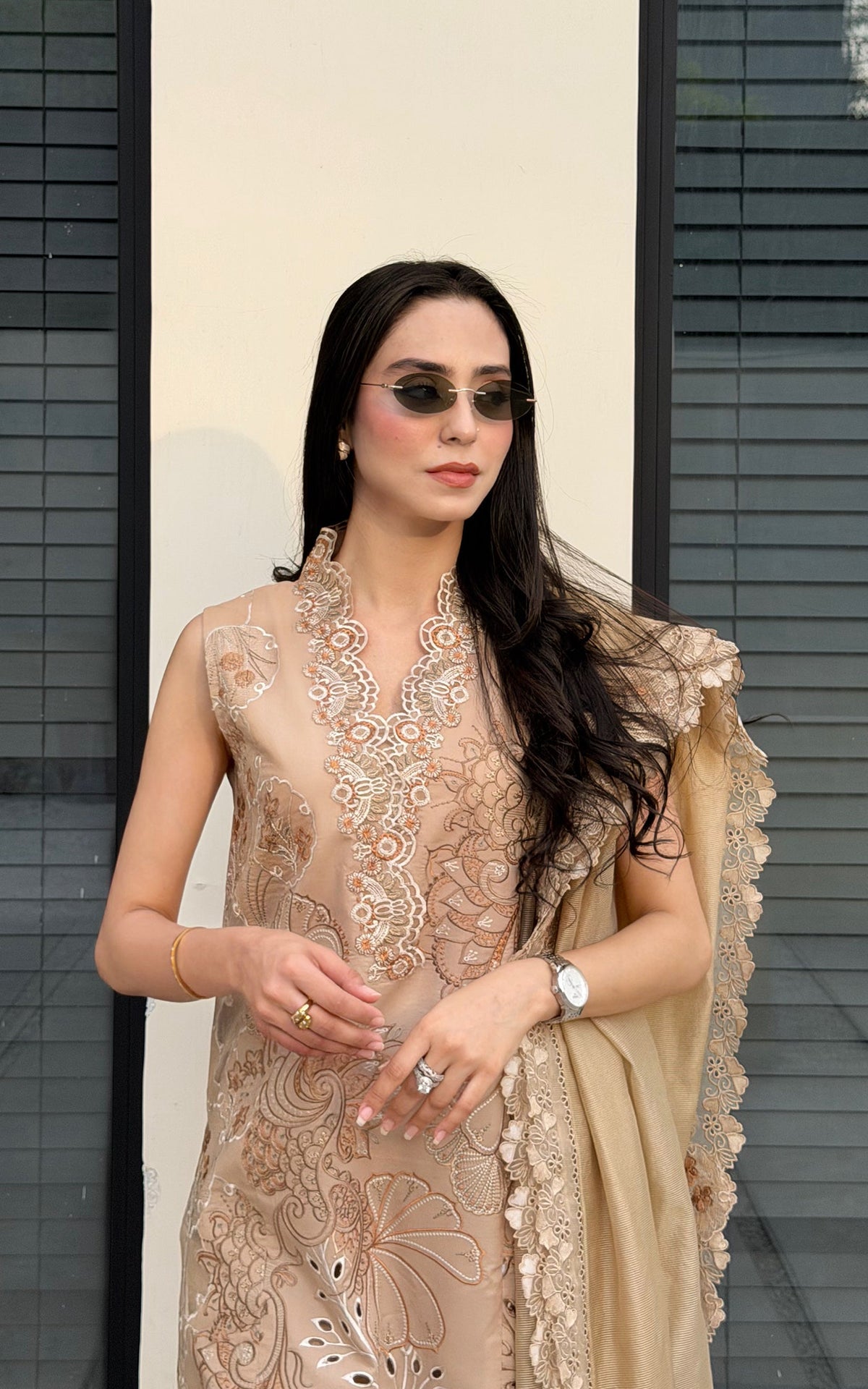 Urban Serenity VUL26-09 | 3pcs Embroidered Stitched Summer
