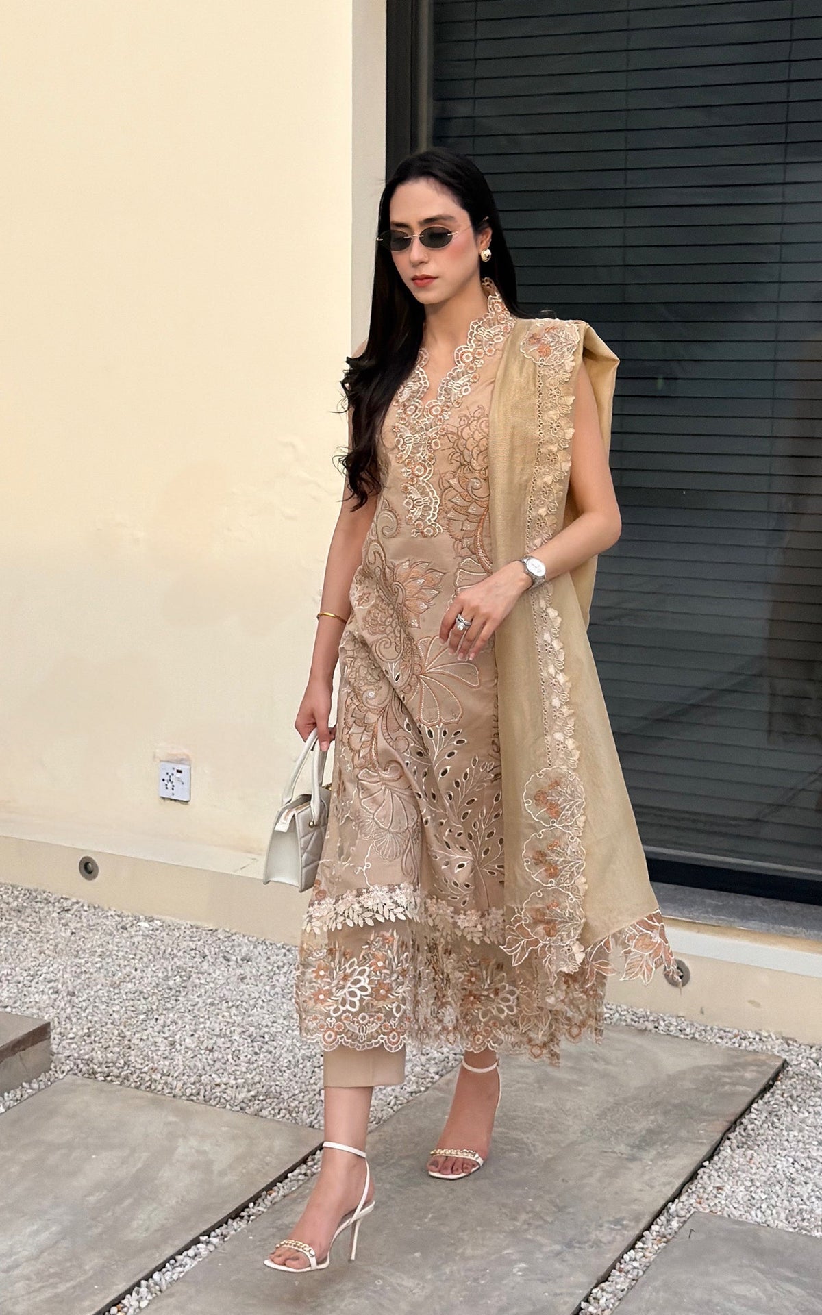 Urban Serenity VUL26-09 | 3pcs Embroidered Stitched Summer