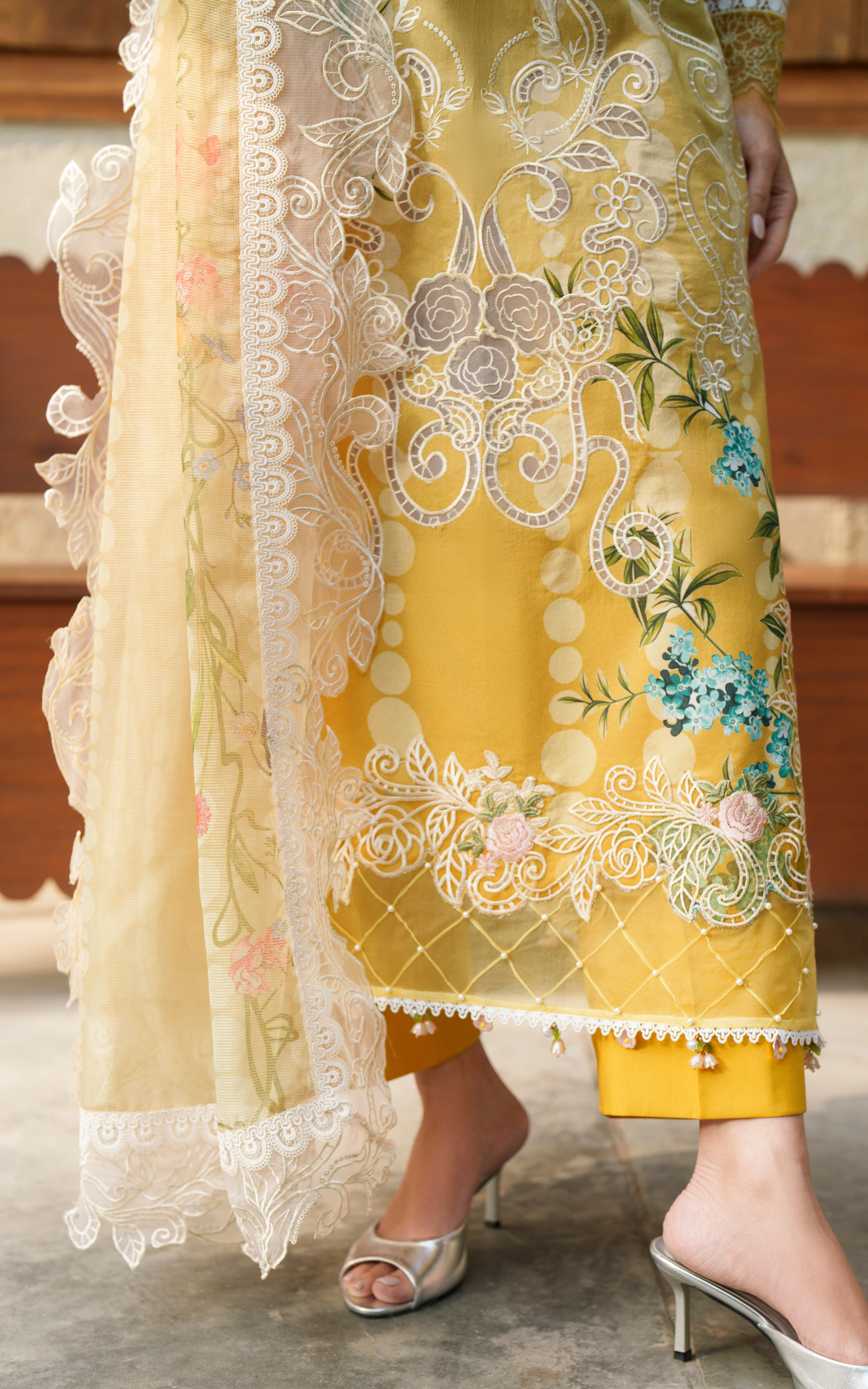 Sovereign Lace VUL26-02 | 3pcs Embroidered Stitched Summer - Shop Now at Asifa and Nabeel