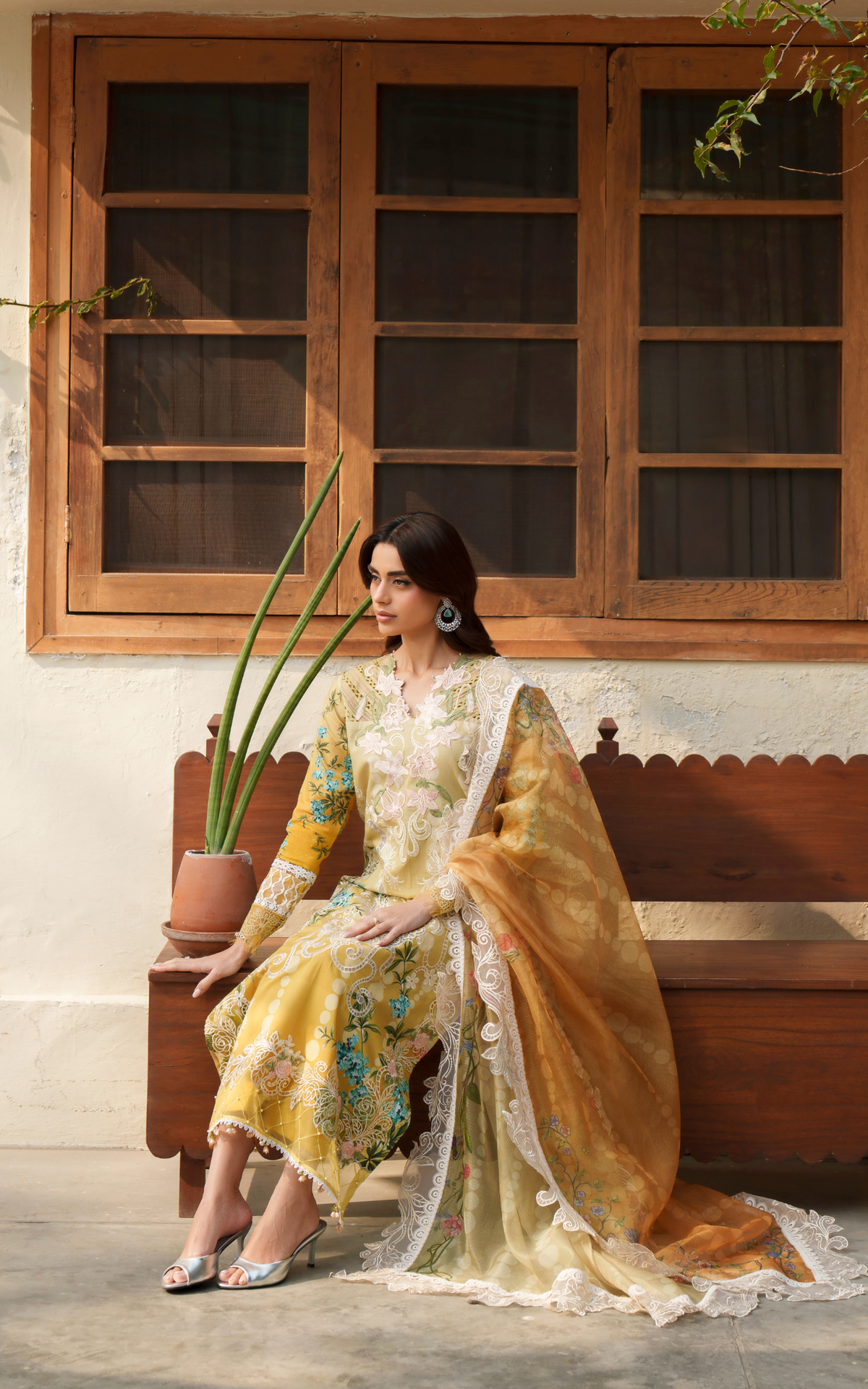 Sovereign Lace VUL26-02 | 3pcs Embroidered Unstitched Summer - Shop Now at Asifa and Nabeel