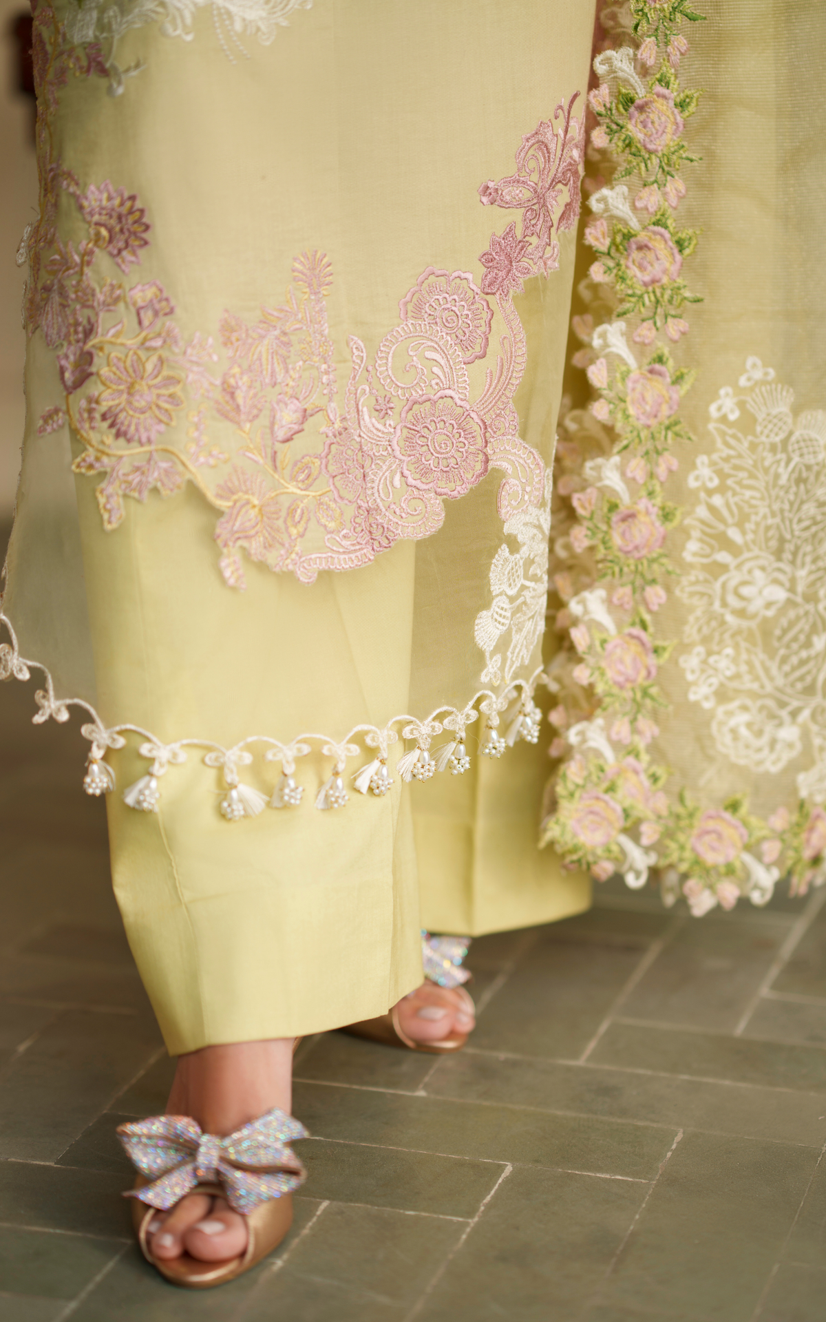 Heirloom VUL26-03 | 3pcs Embroidered Unstitched Summer - Shop Now at Asifa and Nabeel