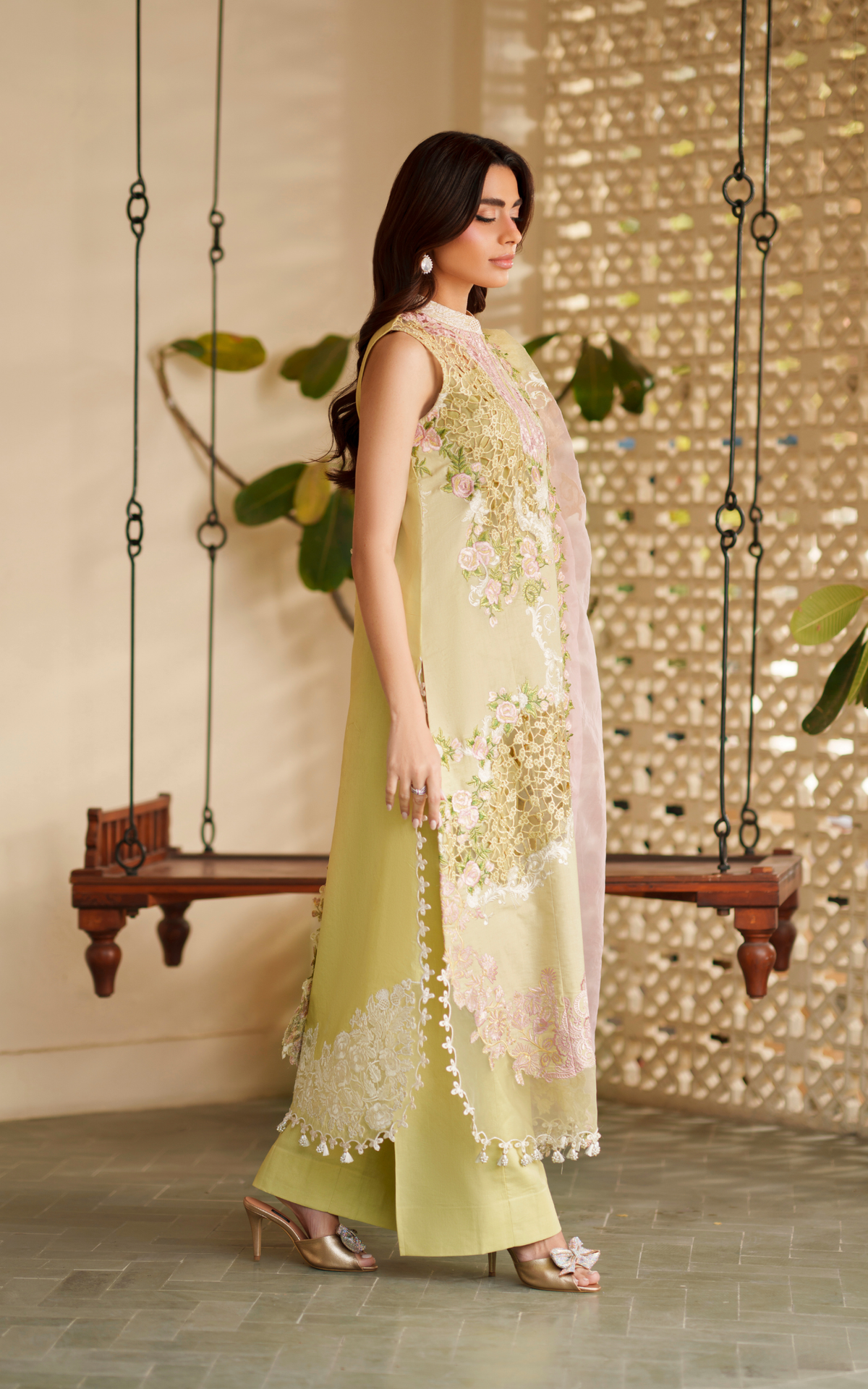 Heirloom VUL26-03 | 3pcs Embroidered Unstitched Summer - Shop Now at Asifa and Nabeel