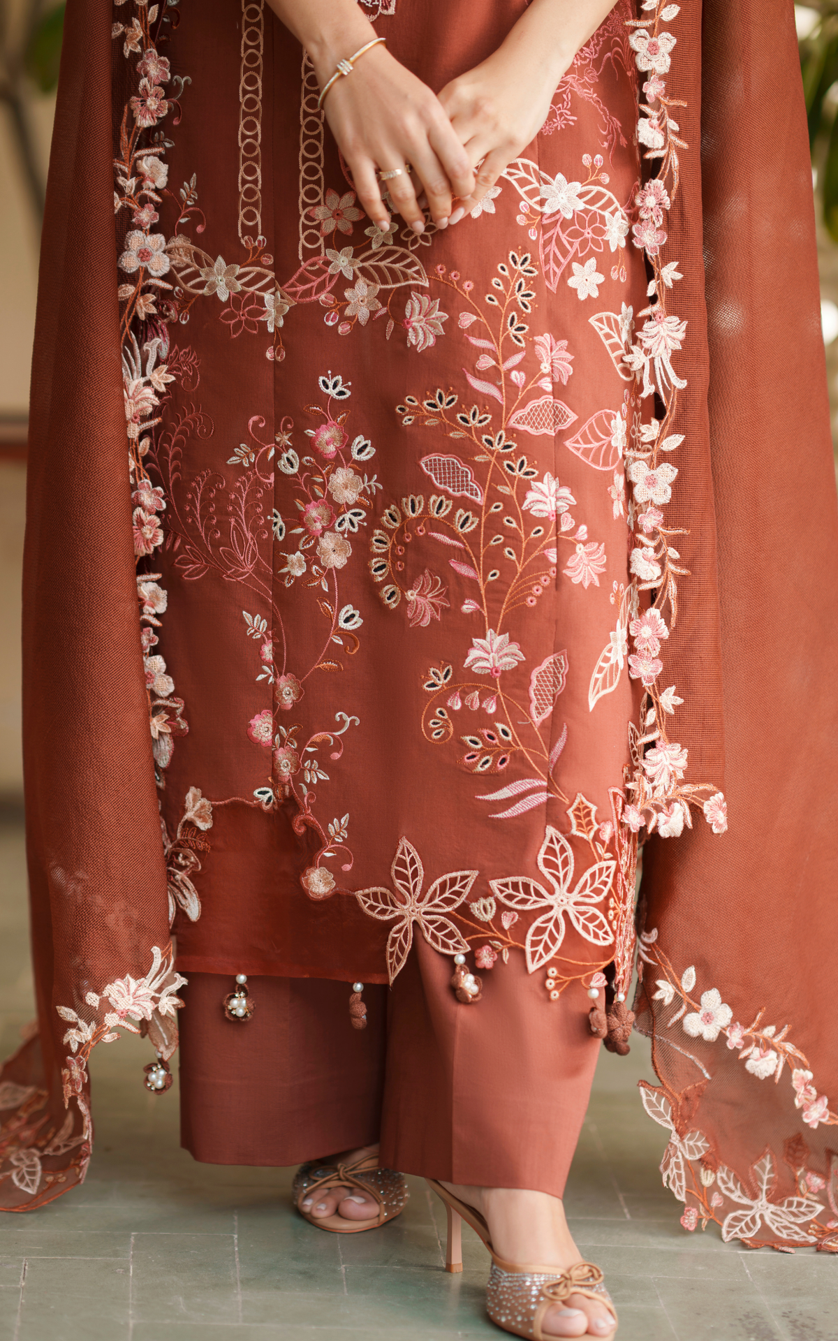 Legacy Bloom VUL26-04 | 3pcs Embroidered Unstitched Summer - Shop Now at Asifa and Nabeel