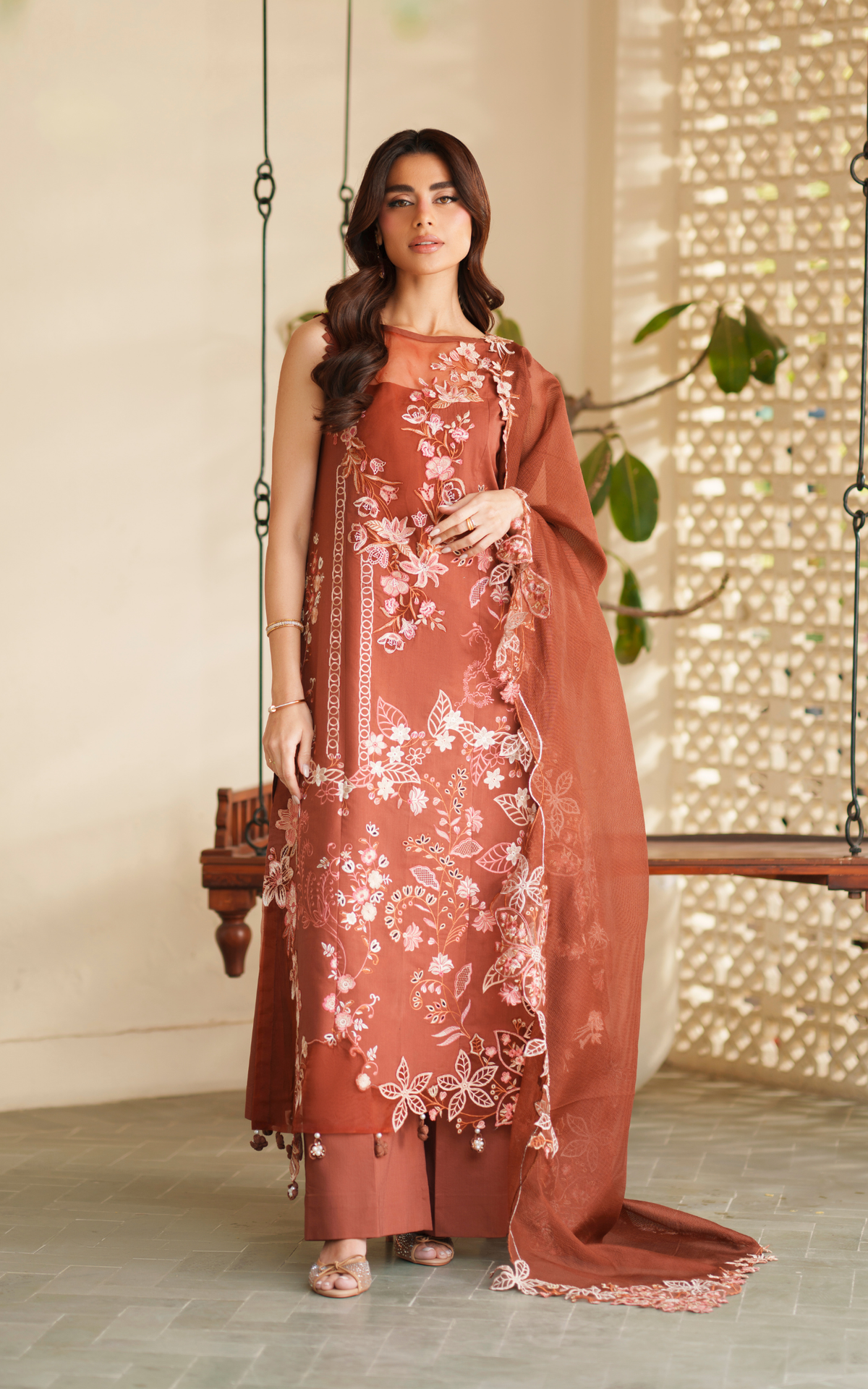 Legacy Bloom VUL26-04 | 3pcs Embroidered Unstitched Summer - Shop Now at Asifa and Nabeel