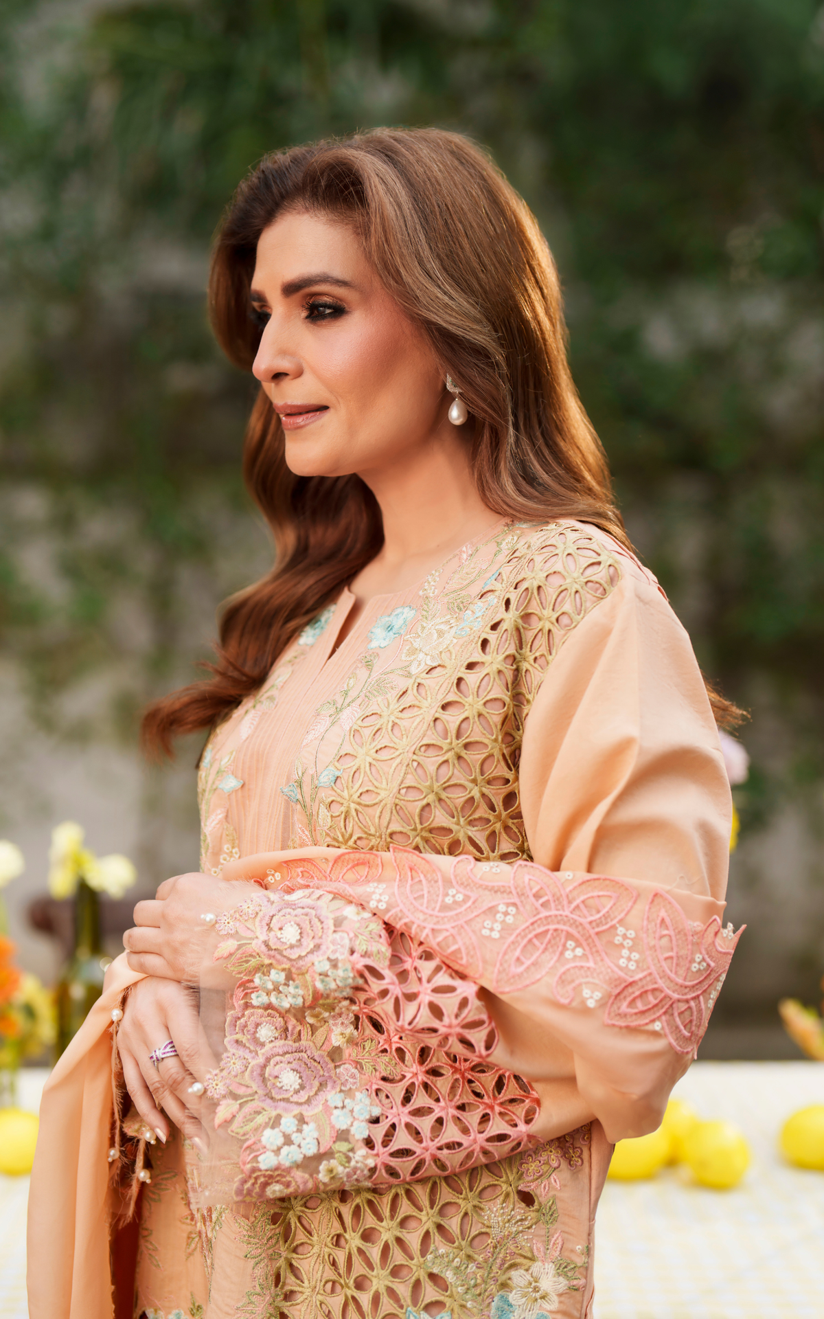 Botanical Bond VUL26-05 | 3pcs Embroidered Unstitched Summer - Shop Now at Asifa and Nabeel