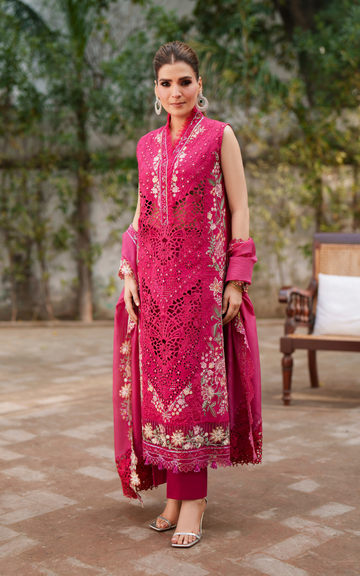 Ethereal Echo VUL26-07 | 3pcs Embroidered Unstitched Summer - Shop Now at Asifa and Nabeel