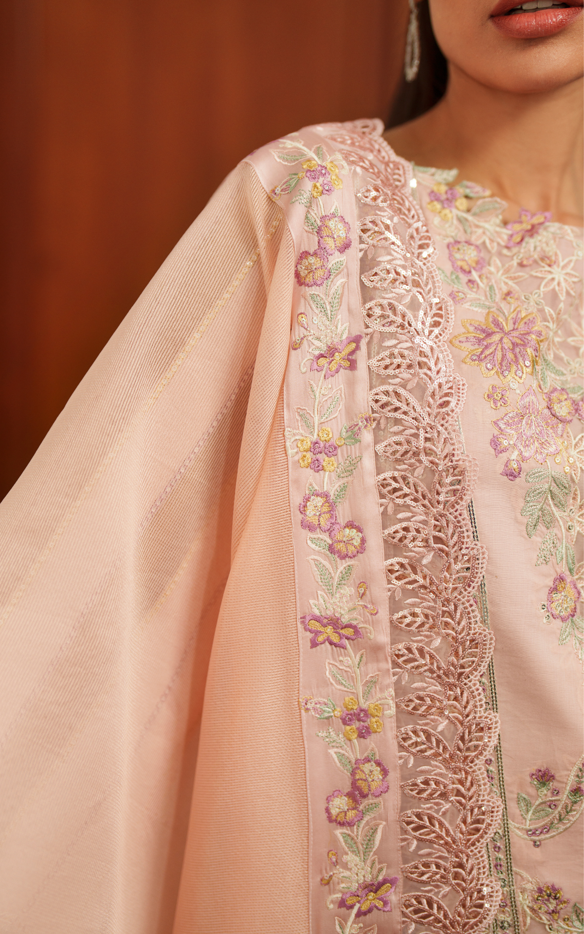 Crimson Courage VUL26-08 | 3pcs Embroidered Stitched Summer - Shop Now at Asifa and Nabeel