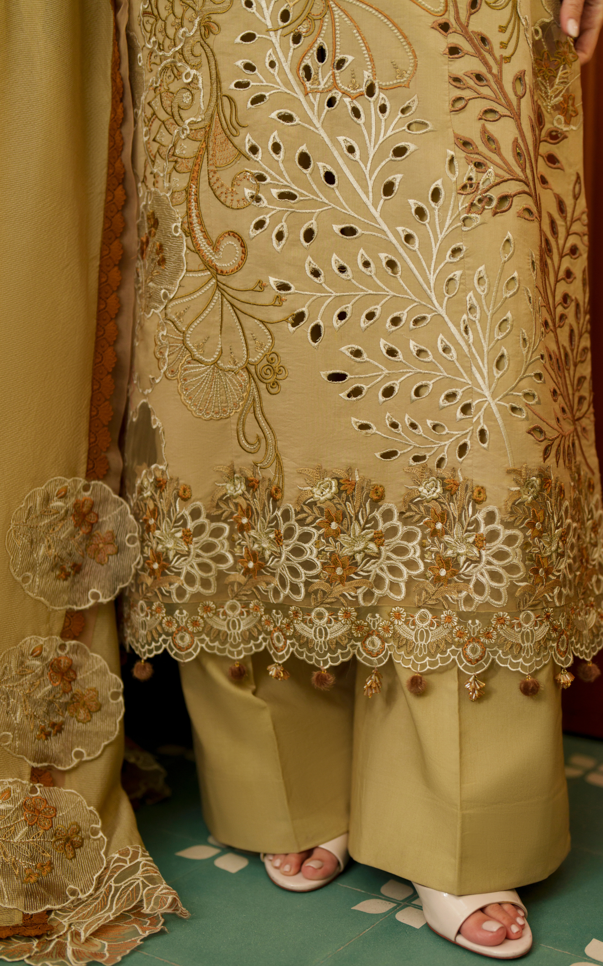 Urban Serenity VUL26-09 | 3pcs Embroidered Stitched Summer - Shop Now at Asifa and Nabeel