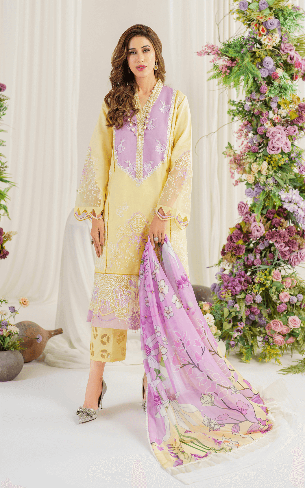 Versaila (PP-10) | Unstitched Lawn - Shop Now at Asifa and Nabeel