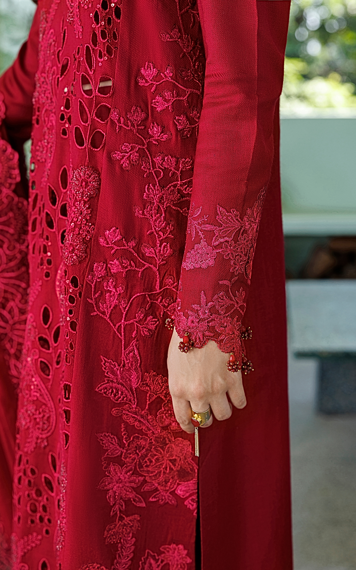 Velvet Aria (WLXU-04) | 3pcs Embroidered Unstitched Winter