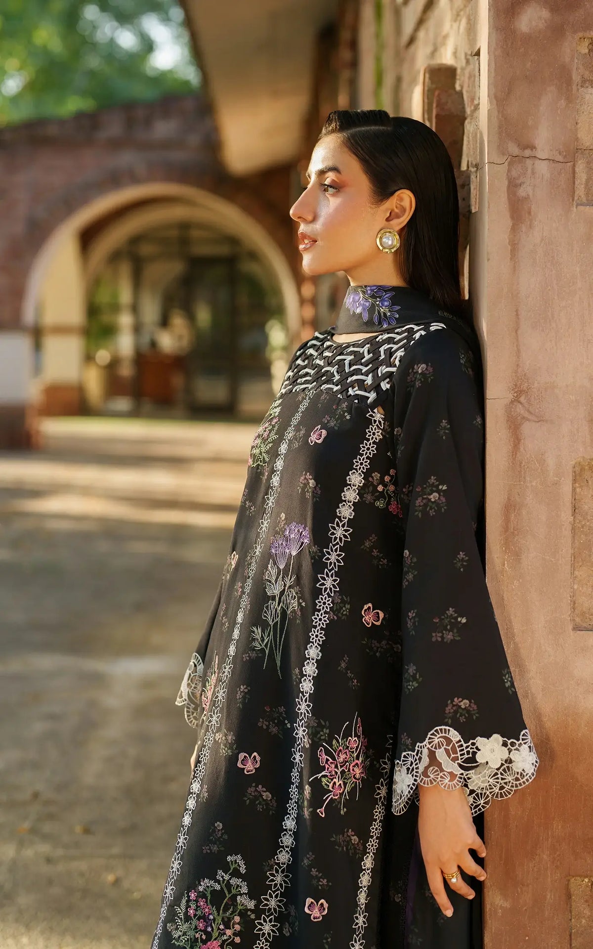 Winter Thyme-MWL25-05 | 3pcs Embroidered Unstitched Winter - Shop Now at Asifa and Nabeel