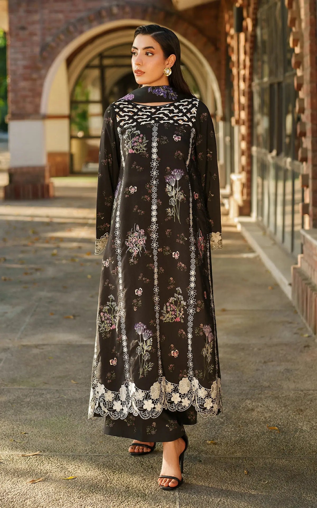 Winter Thyme-MWL25-05 | 3pcs Embroidered Stitched Suit - Shop Now at Asifa and Nabeel