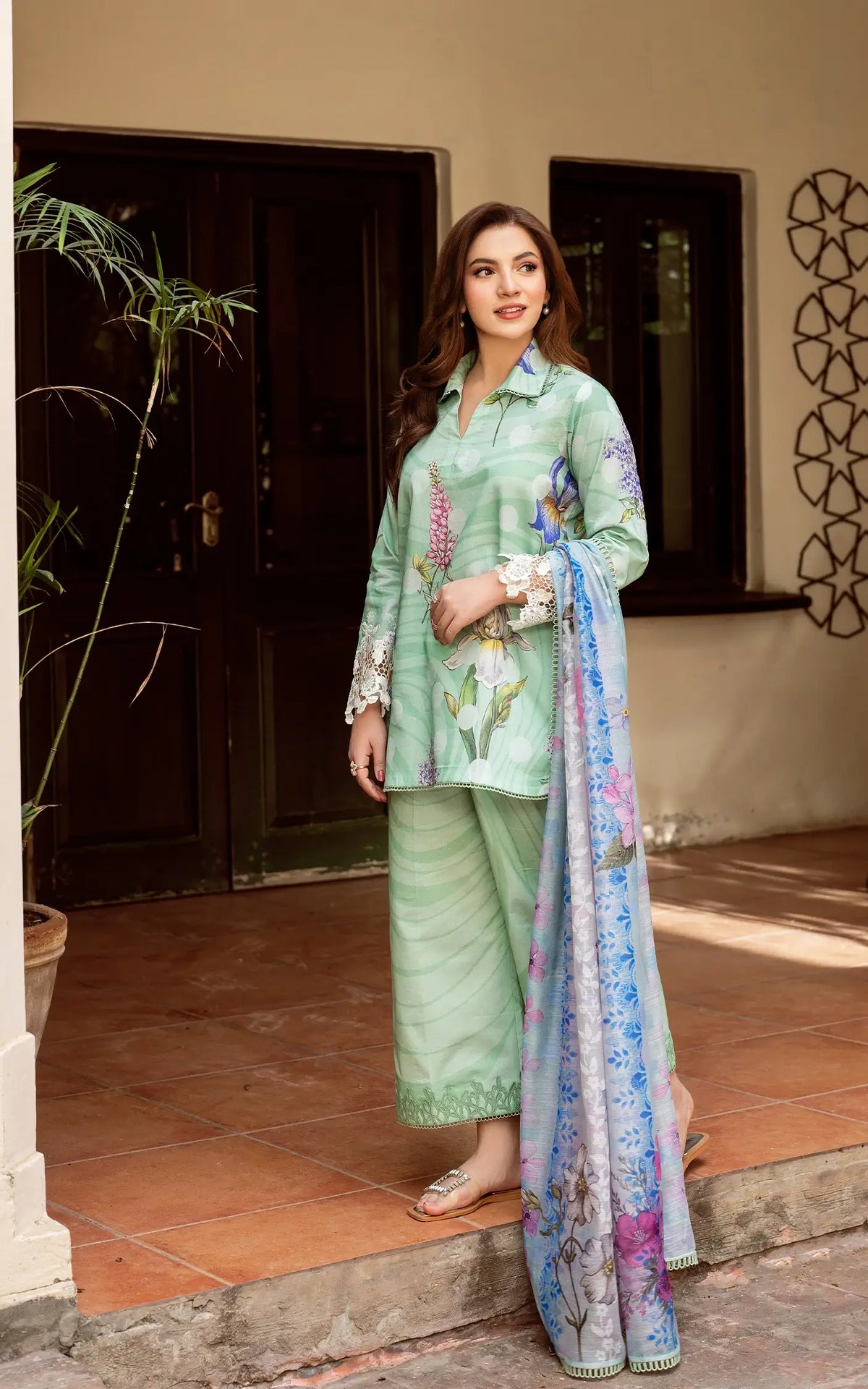 Floral Mist-(YKL25-04) - Shop Now at Asifa and Nabeel