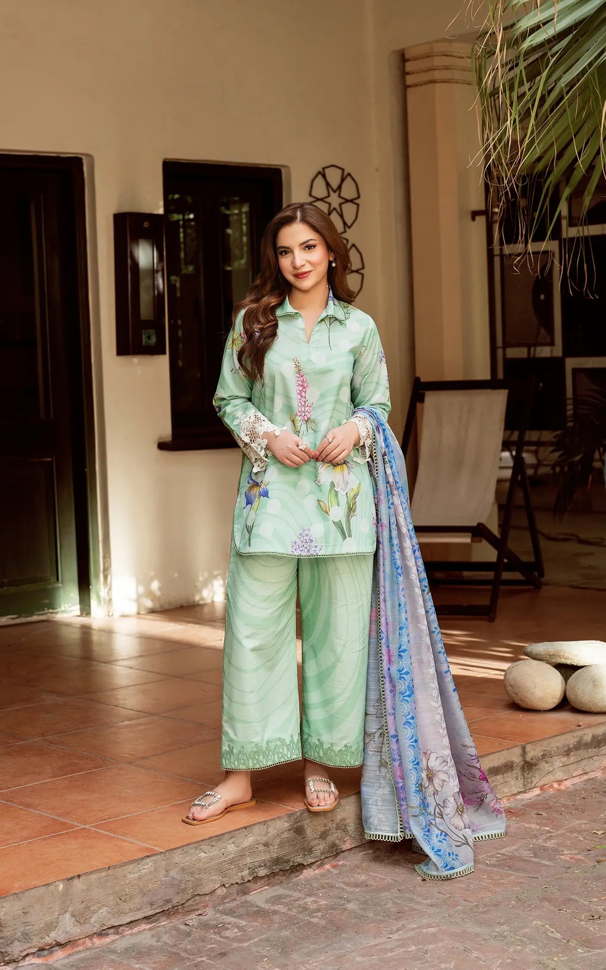 Floral Mist-(YKL25-04) - Shop Now at Asifa and Nabeel
