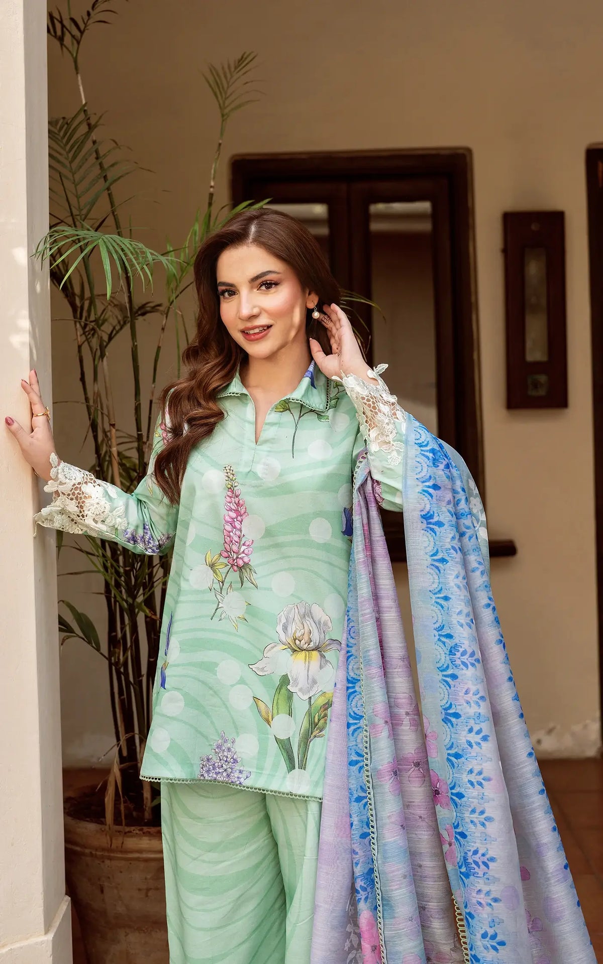 Floral Mist-(YKL25-04) - Shop Now at Asifa and Nabeel