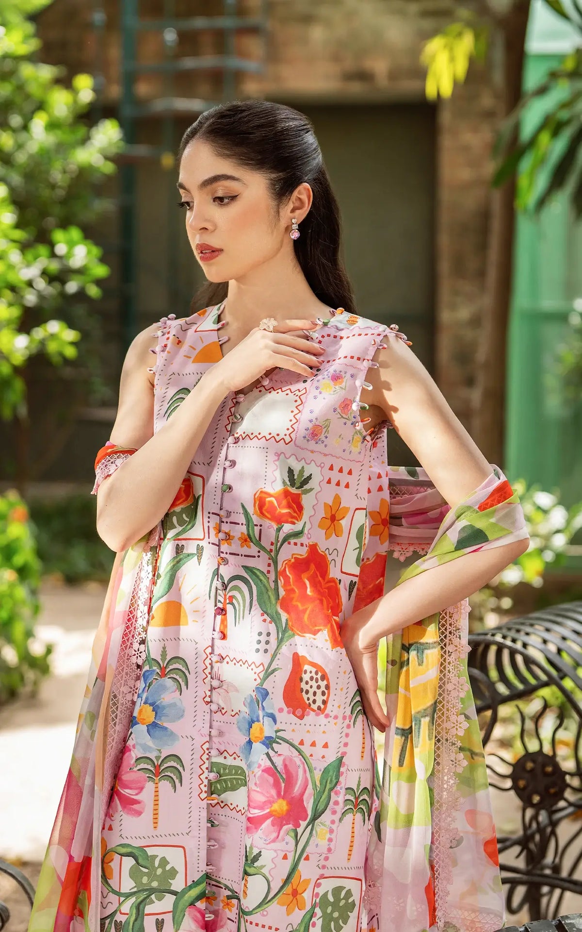 Pastel Bloom-(YKL25-07) - Shop Now at Asifa and Nabeel