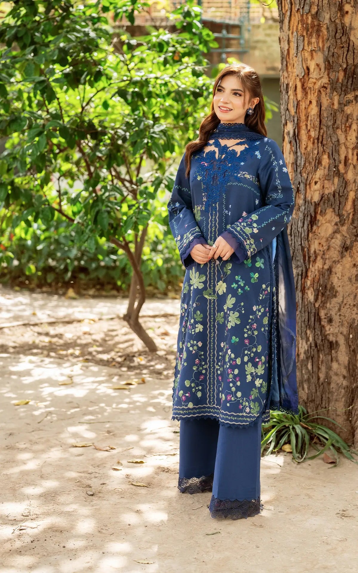Moonlit Garden-(YKL25-08) - Shop Now at Asifa and Nabeel