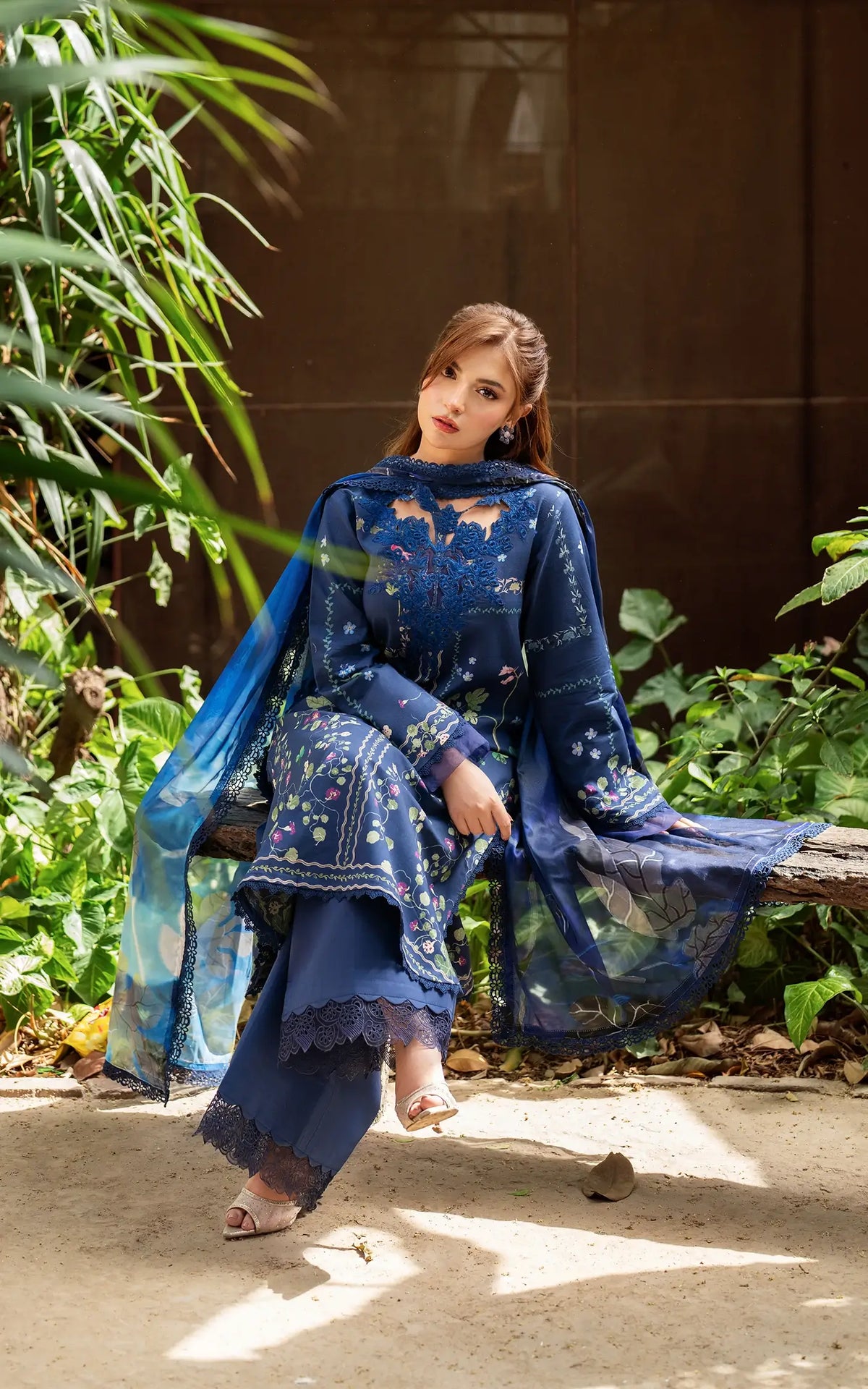 Moonlit Garden-(YKL25-08) - Shop Now at Asifa and Nabeel