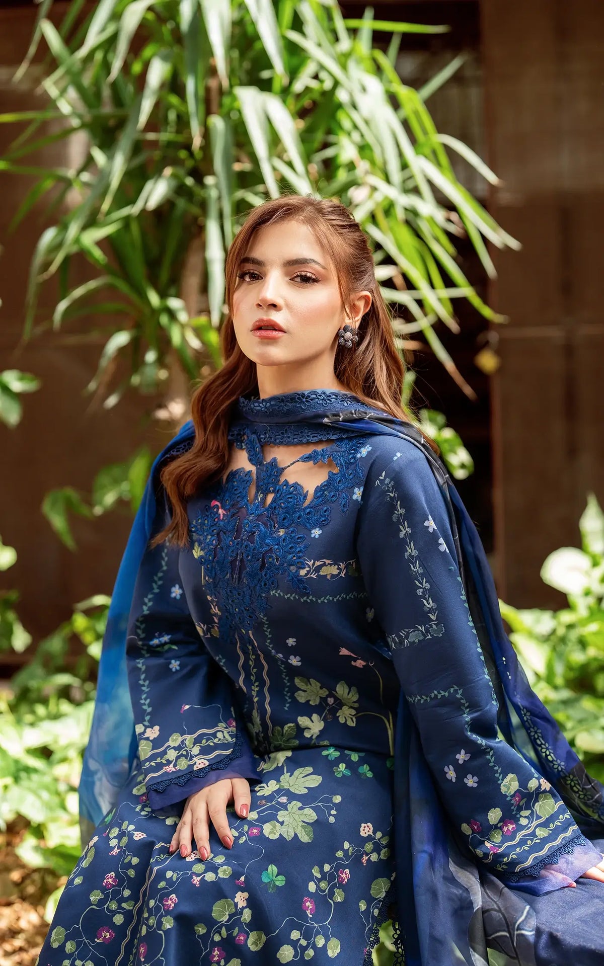 Moonlit Garden-(YKL25-08) - Shop Now at Asifa and Nabeel